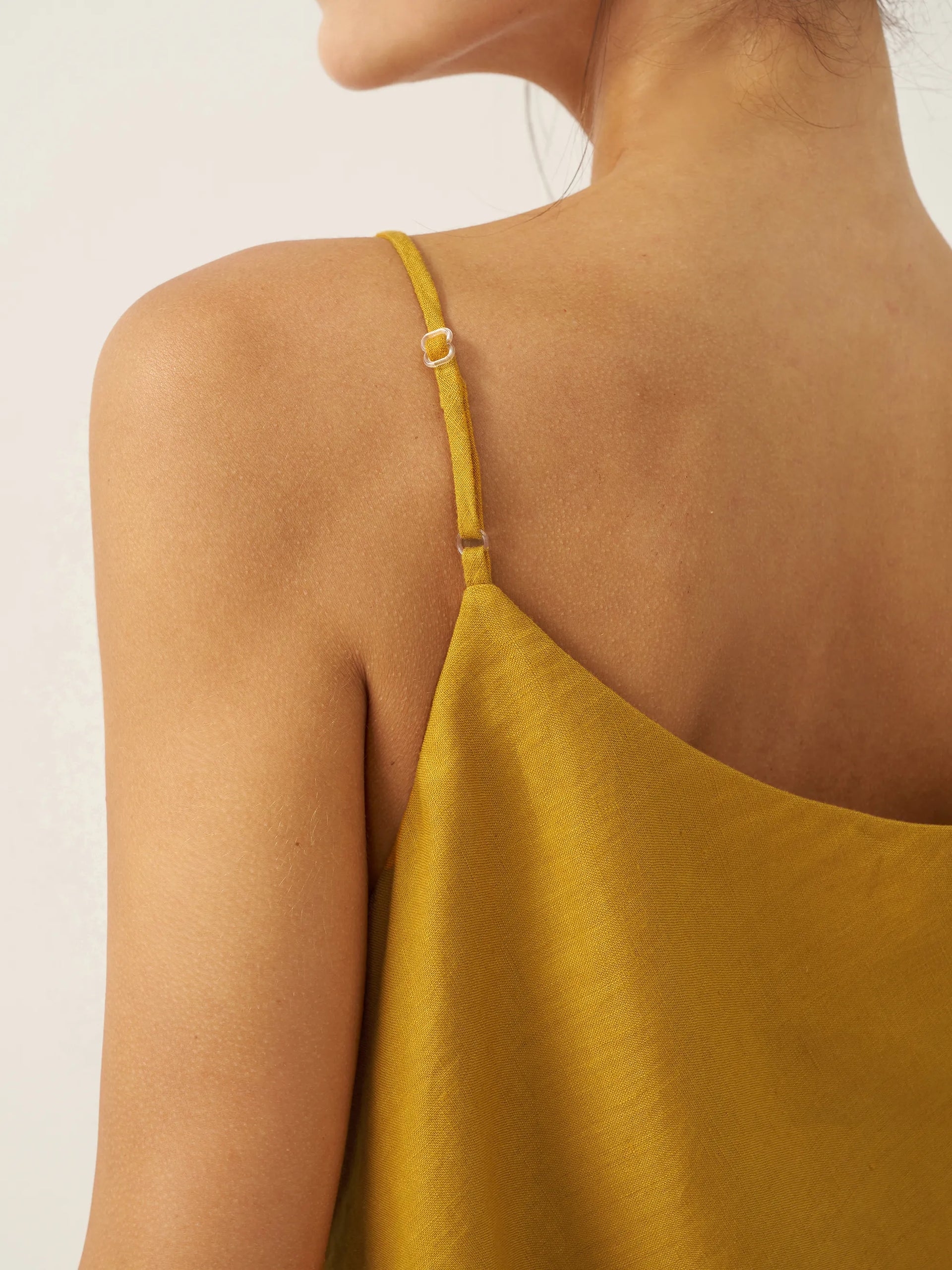 100% Linen Beaded Hem Camisole Bree