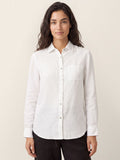 100% Linen Classic Shirt Top SAVANNAH