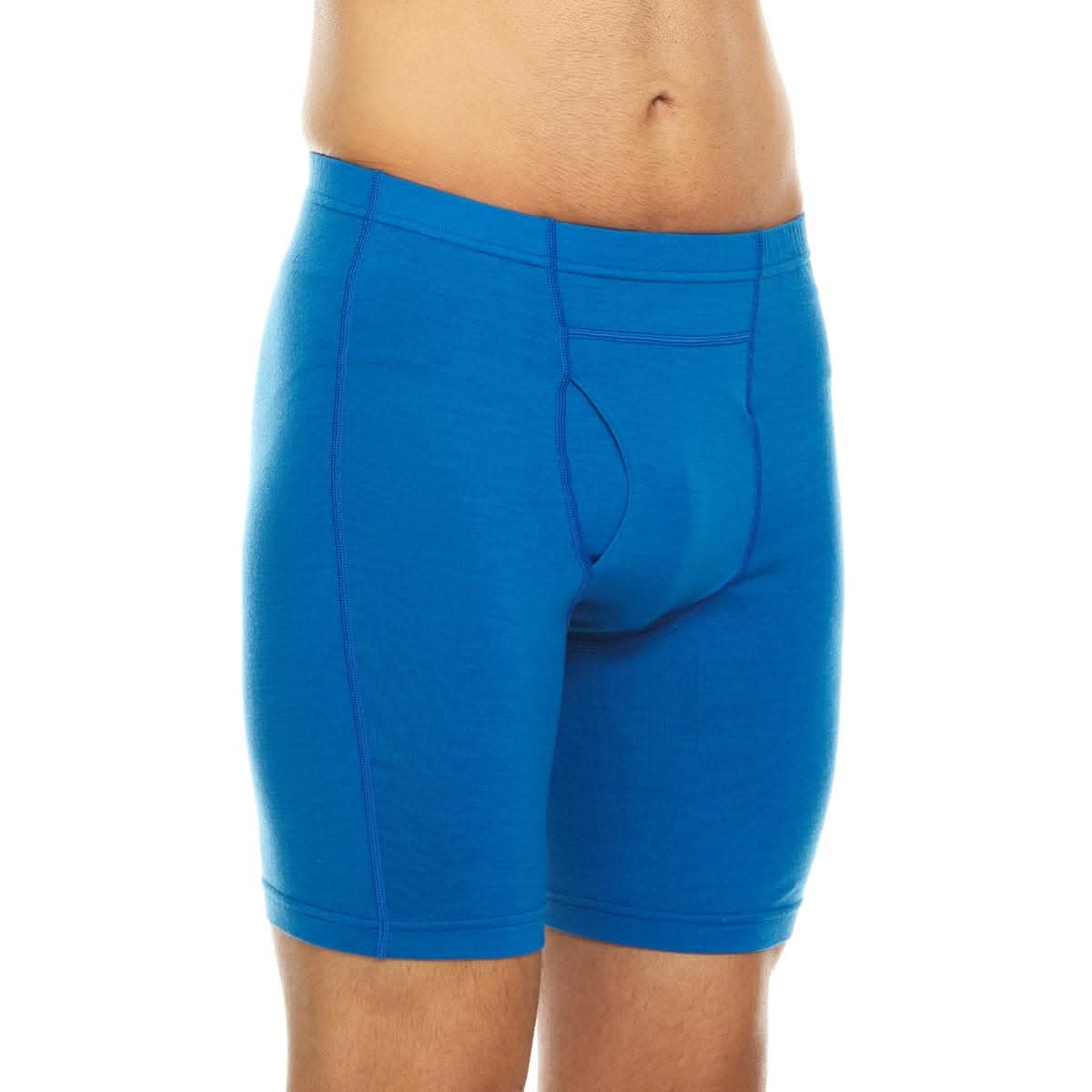 Men's Lightweight Merino Wool Boxer Briefs - Fitted Athletic Base