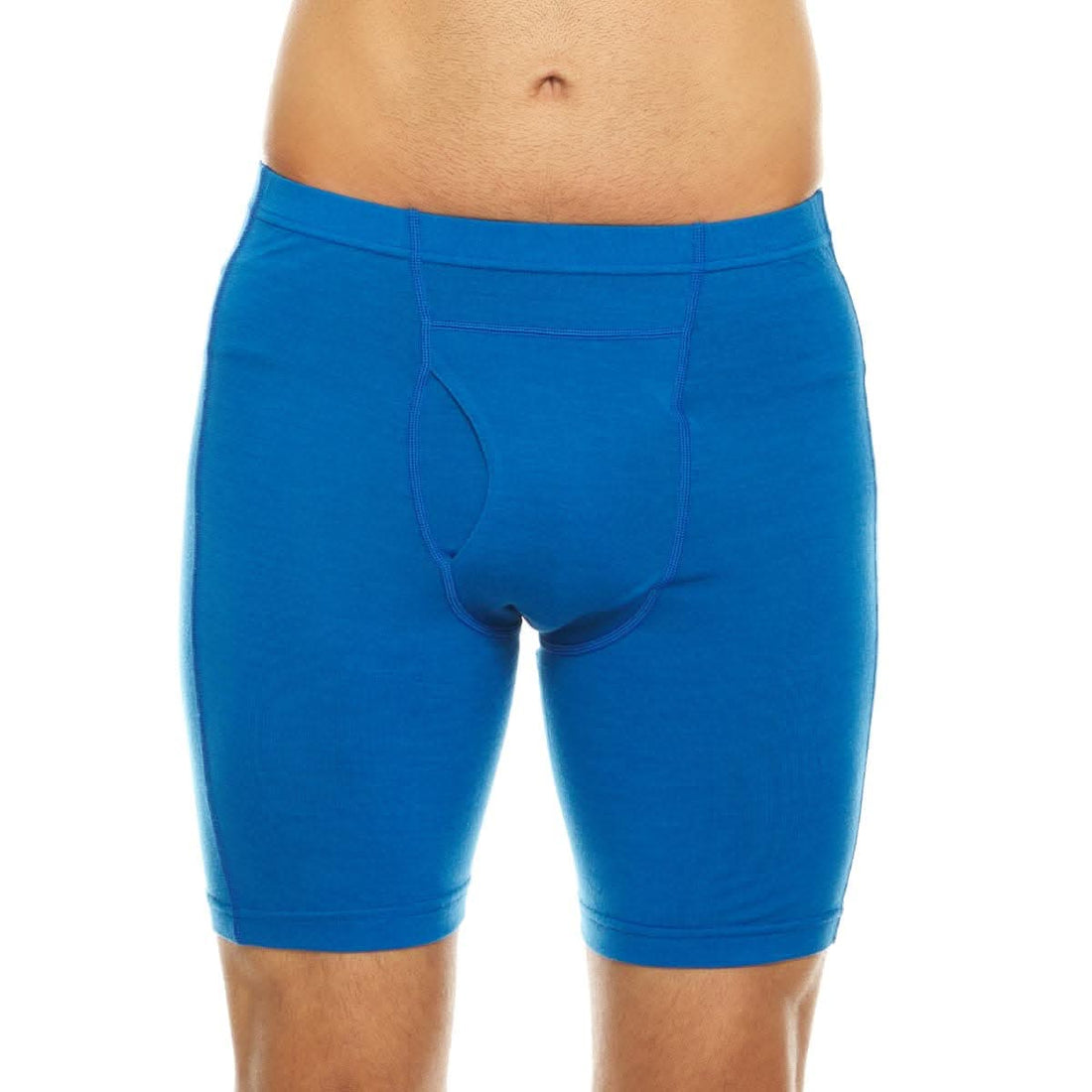 Men's Lightweight Merino Wool Boxer Briefs - Fitted Athletic Base