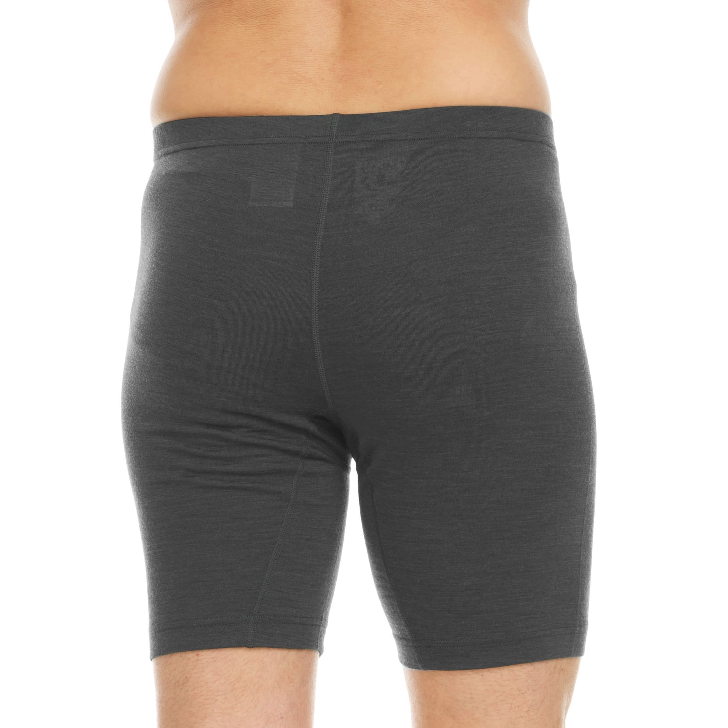 Men's Lightweight Merino Wool Boxer Briefs - Fitted Athletic Base