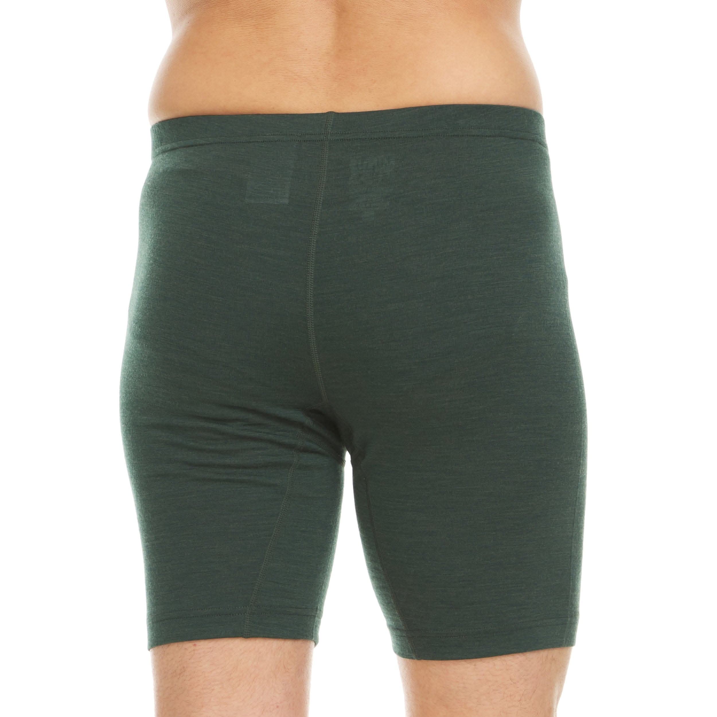 Men's Lightweight Merino Wool Boxer Briefs - Fitted Athletic Base