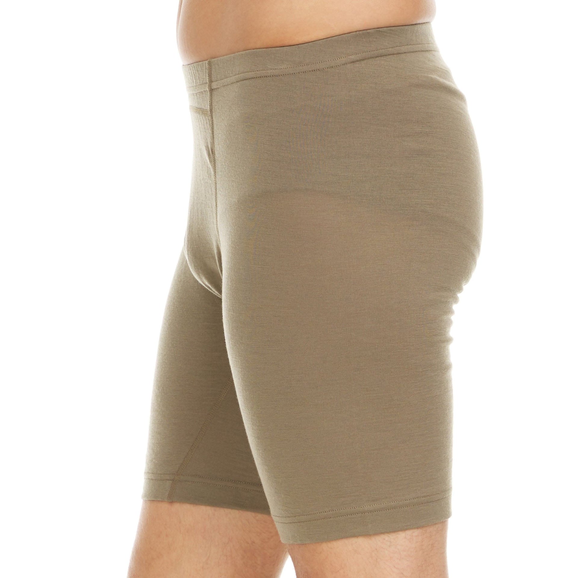Men's Lightweight Merino Wool Boxer Briefs - Fitted Athletic Base