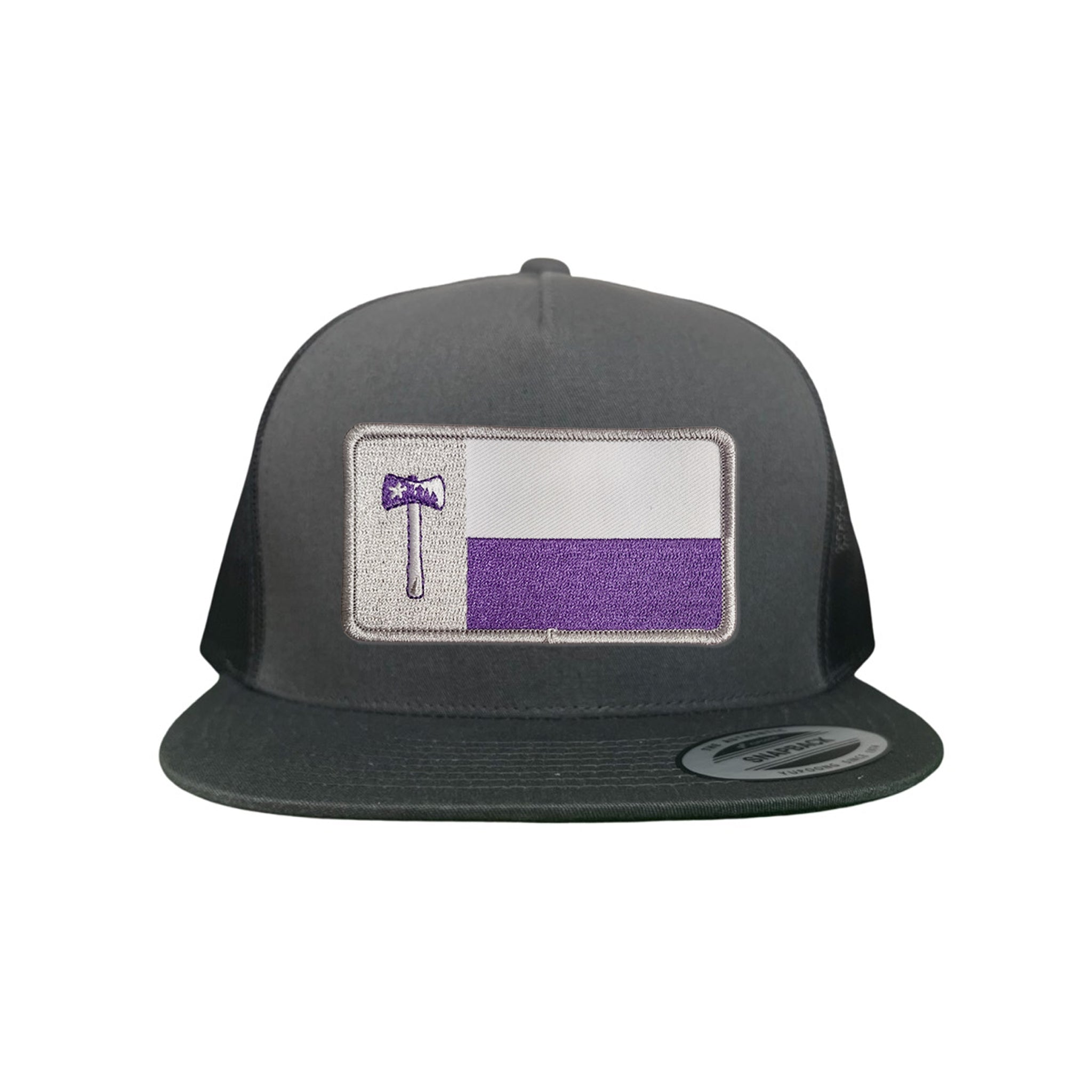 SFA / Axe Texas State Flag / Curved Bill Mesh Snapback Hat