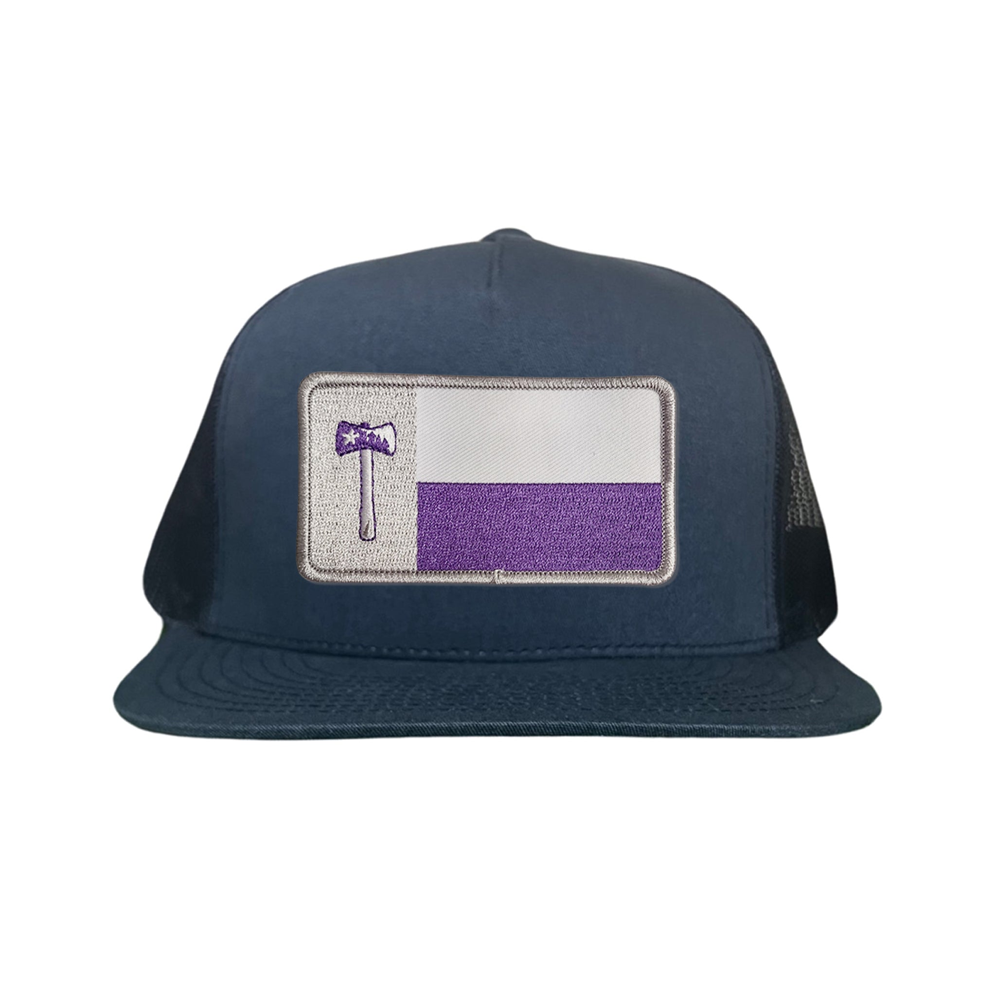 SFA / Axe Texas State Flag / Curved Bill Mesh Snapback Hat