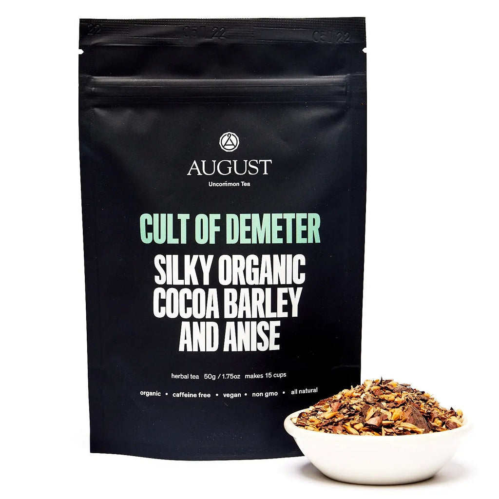 Cult of Demeter Cocoa Anise Barley Herbal Tea Caffeine Free - Image 2