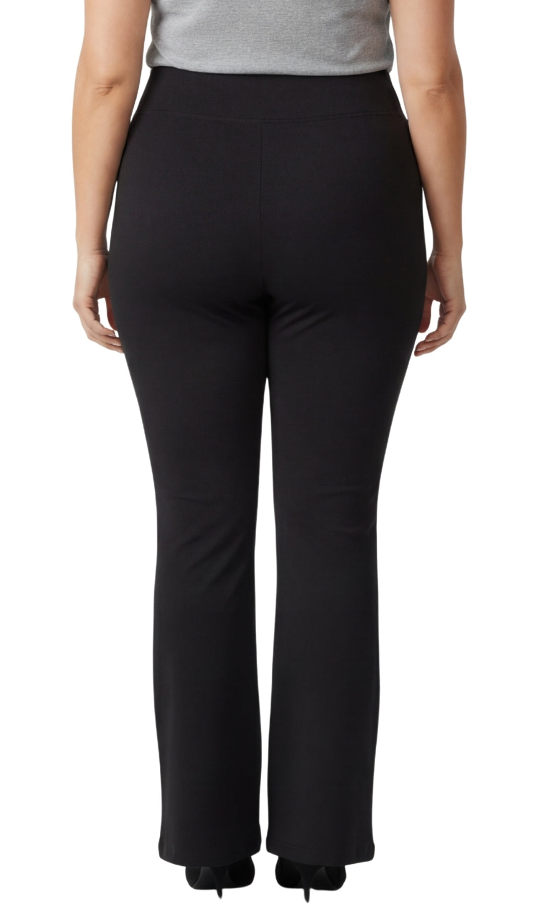 Women's Bootcut Flare Leggings with Crossover Waist