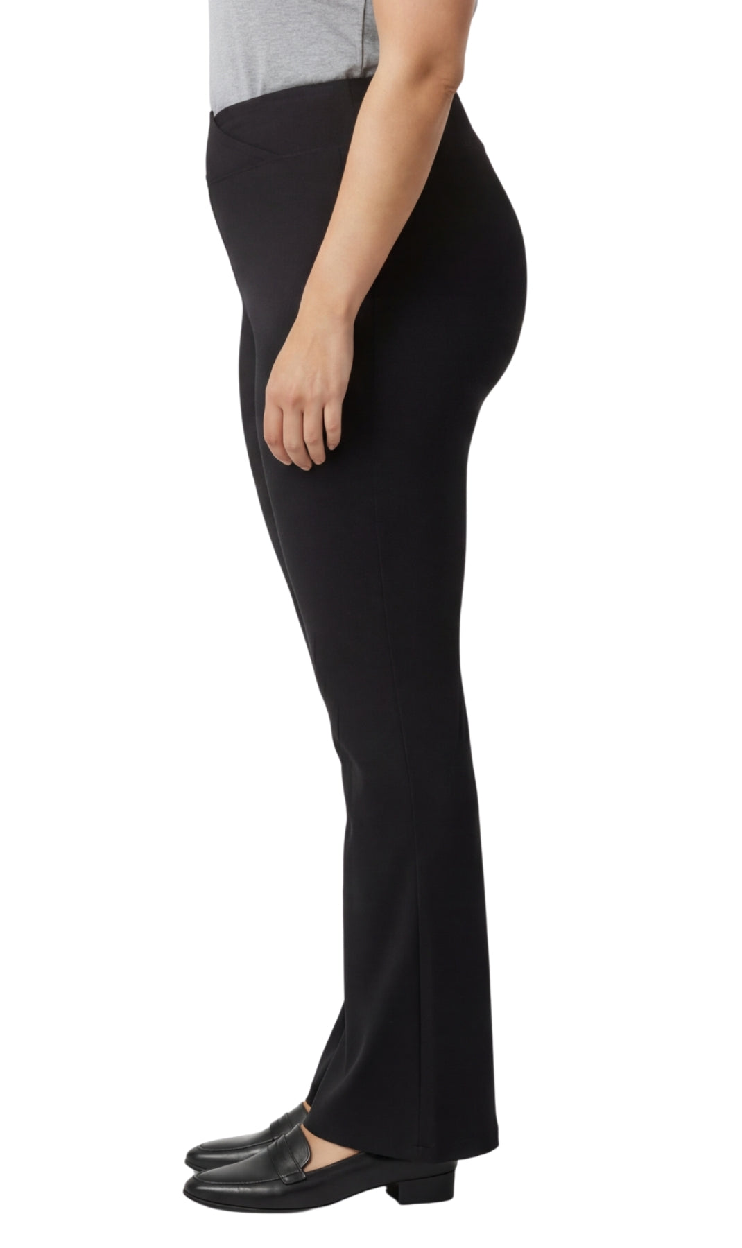 Women's Bootcut Flare Leggings with Crossover Waist