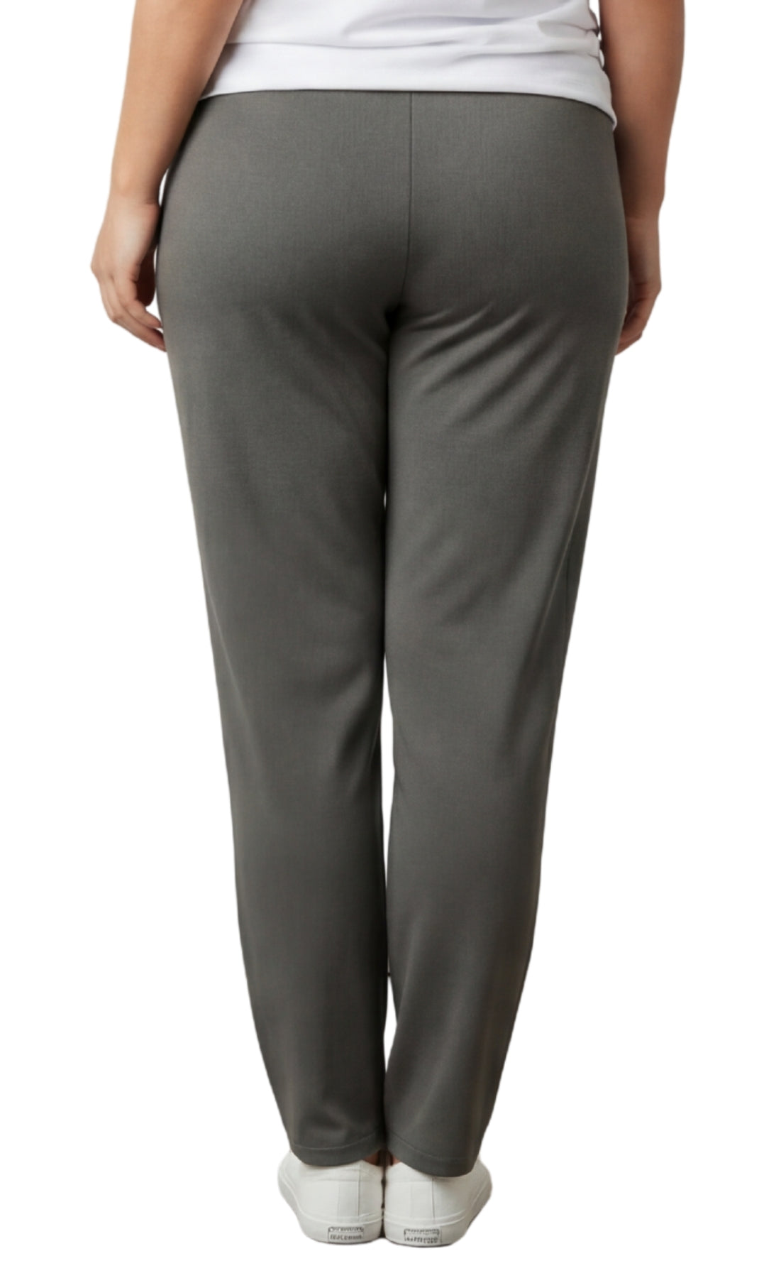 Women's High-Waisted Premium Cotton Stretch Leggings in Dressy Black