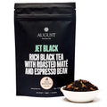 Jet Black Roasty Coffee Black Tea Blend with Espresso Beans - Image 2
