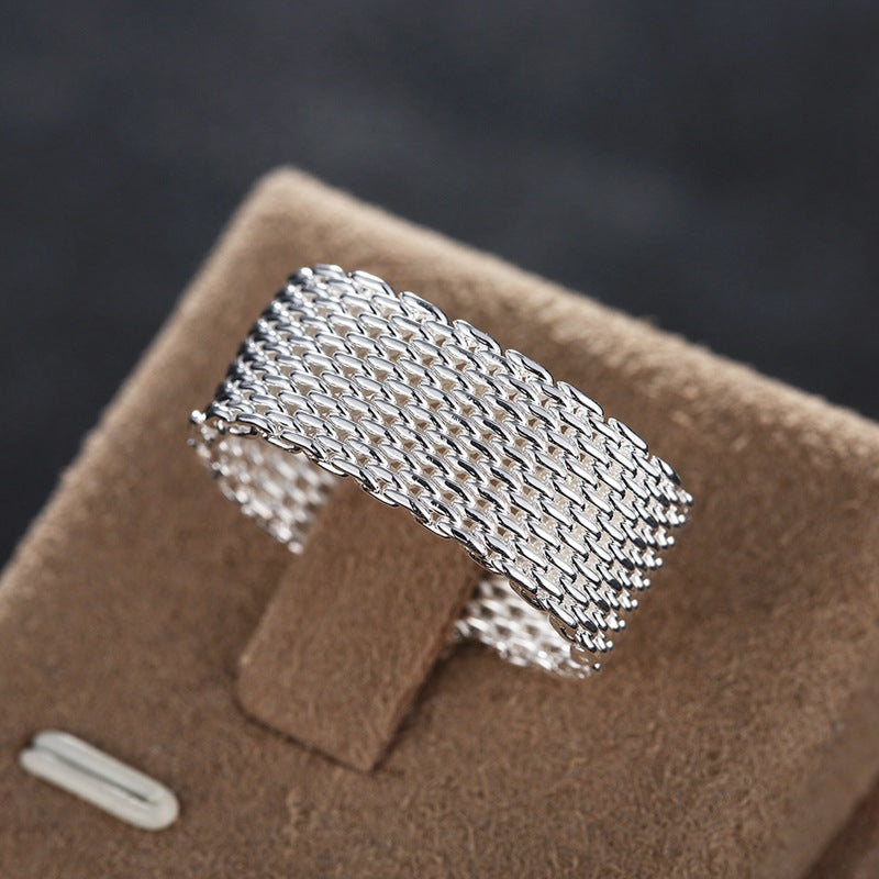 Bracelet ring earrings three piece set