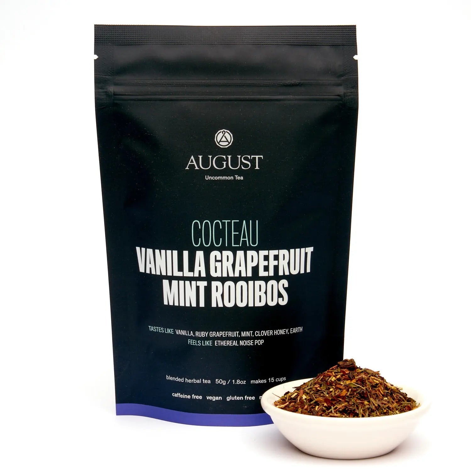 Cocteau Vanilla Grapefruit Mint Rooibos Caffeine Free Tea - Image 2