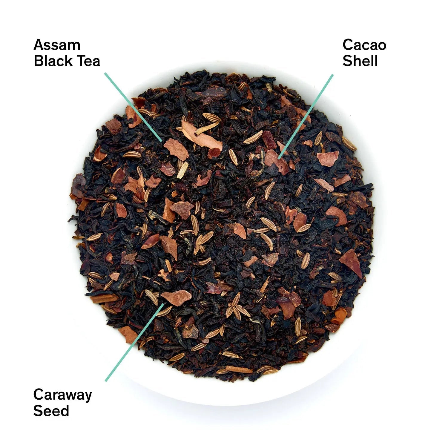 The Library Malty Black Tea with Cacao and Caraway Seeds