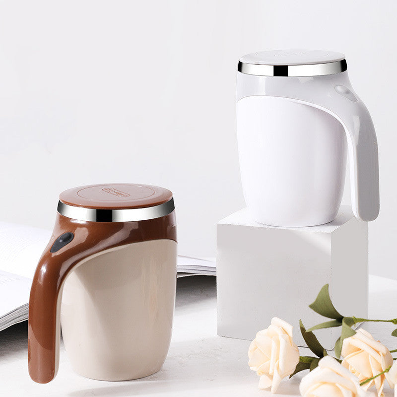 Automatic Self-Stirring Electric Coffee Mug for Home and Office