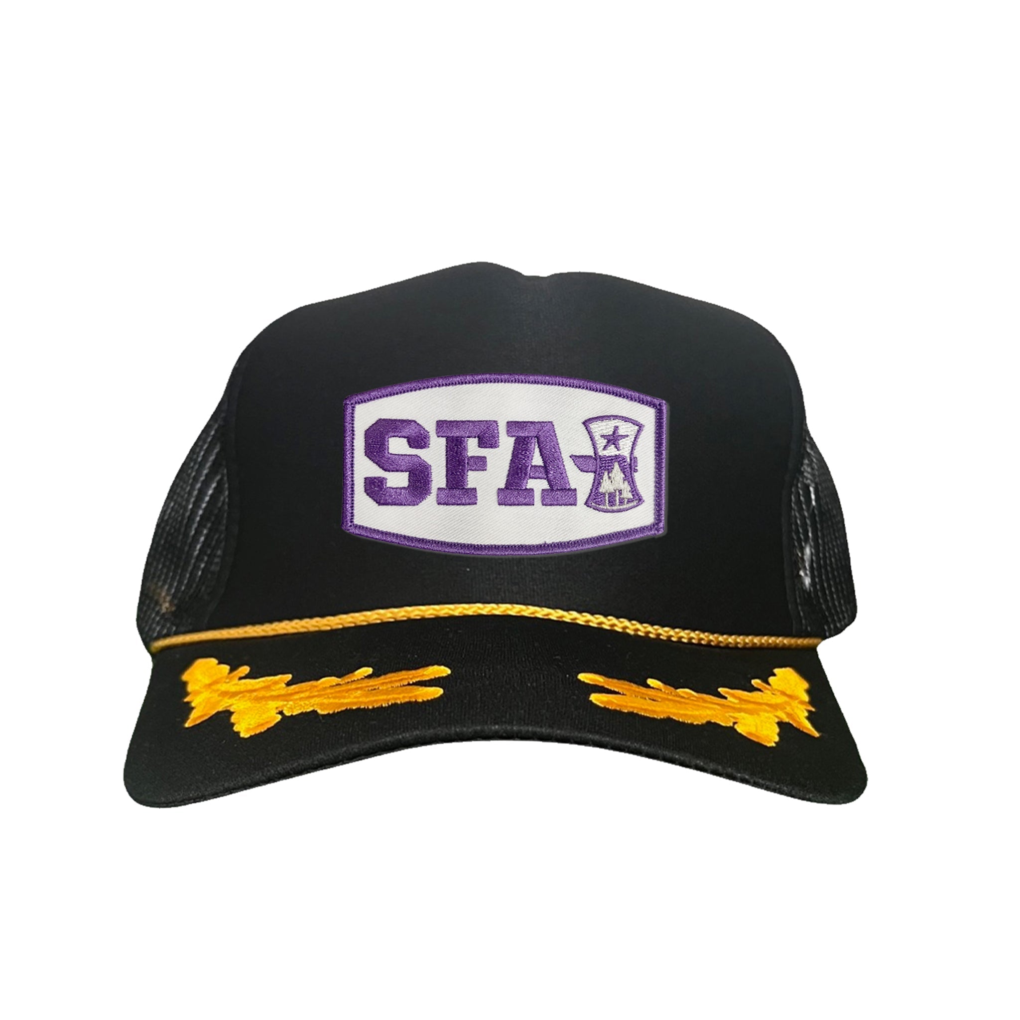 SFA Star and Trees Axe Head Mesh Snapback - Curved Bill Cap