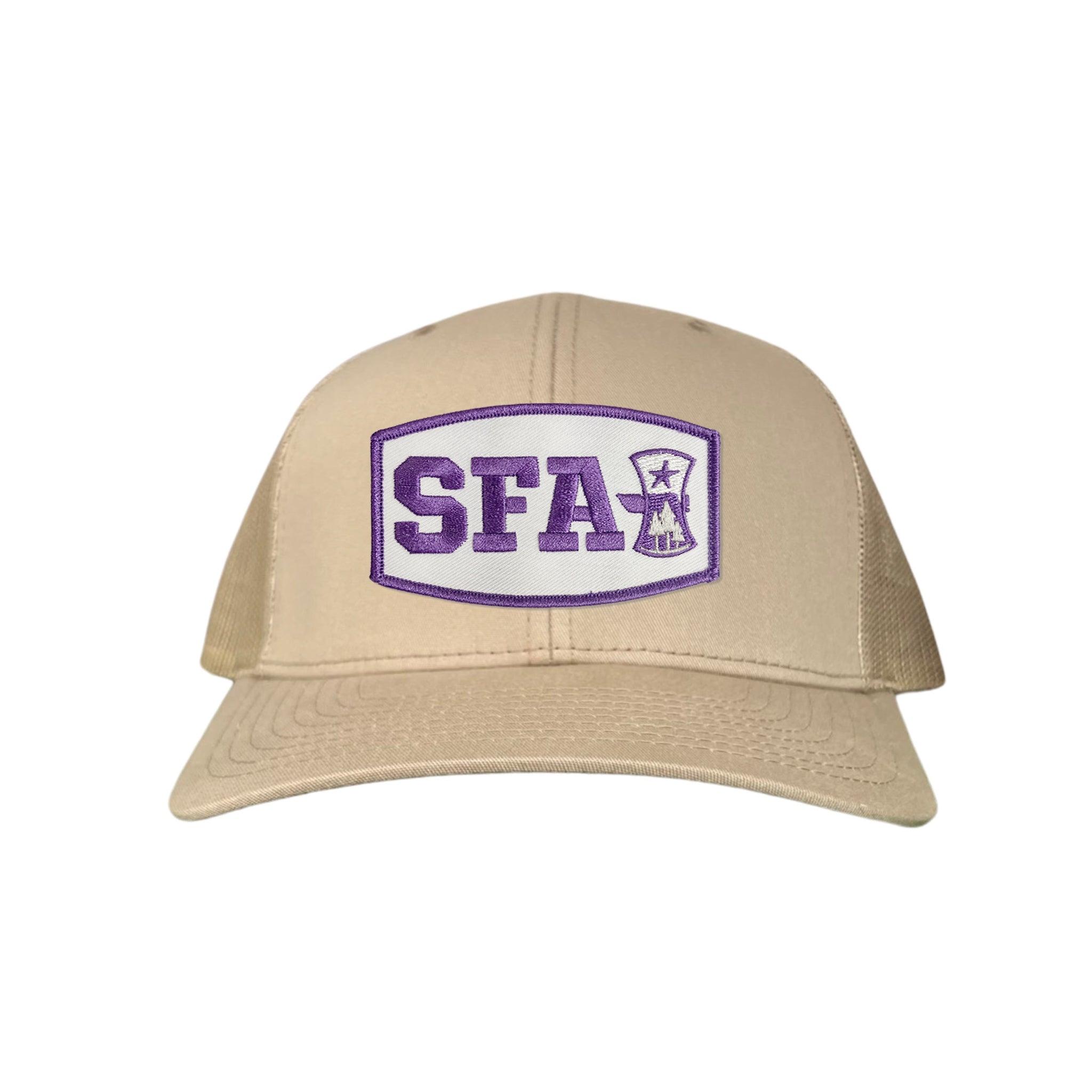 SFA Star and Trees Axe Head Mesh Snapback - Curved Bill Cap