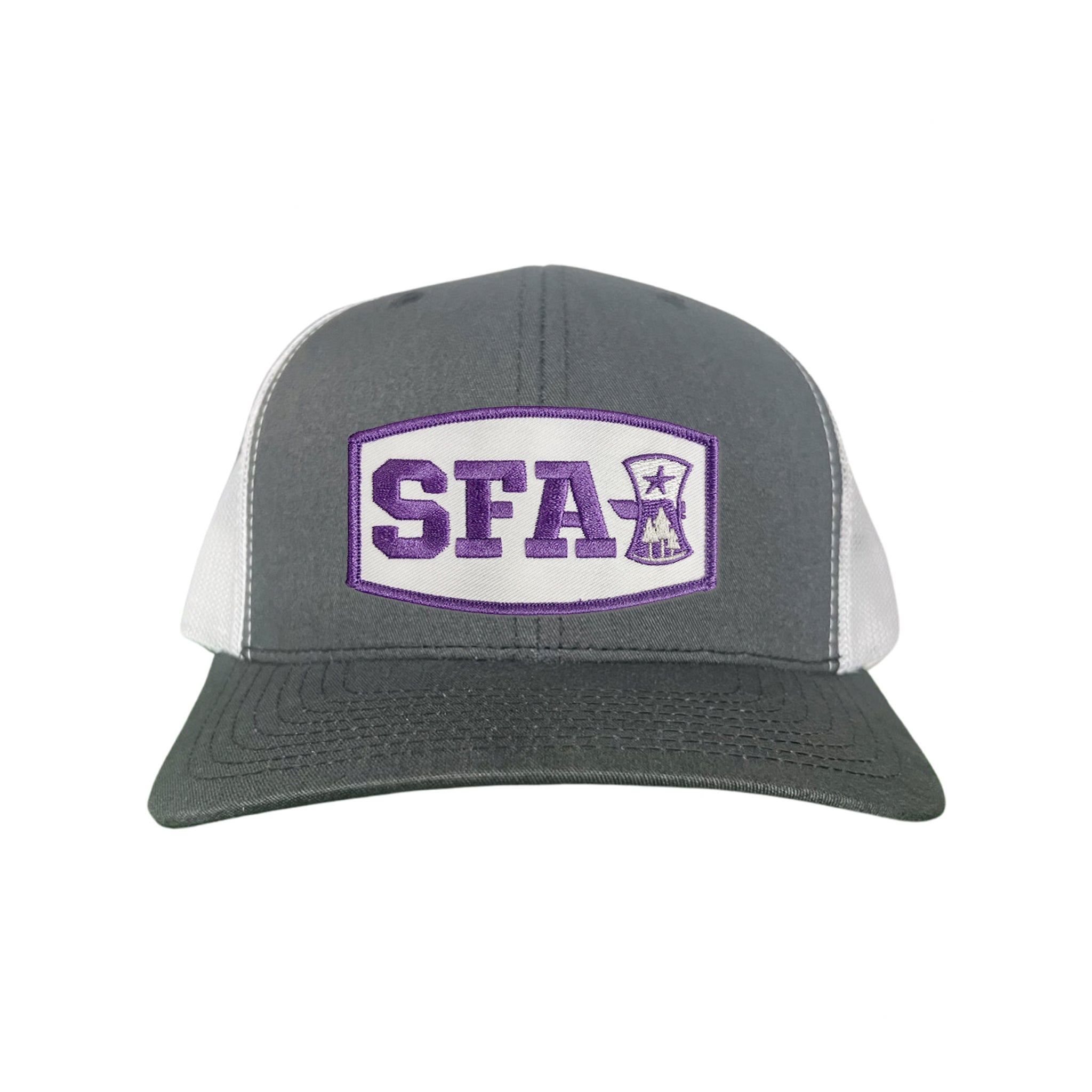 SFA Star and Trees Axe Head Mesh Snapback - Curved Bill Cap