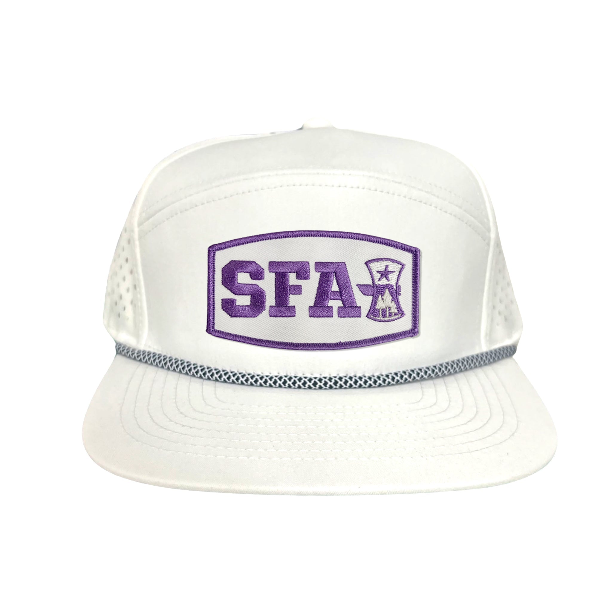 SFA Star and Trees Axe Head Mesh Snapback - Curved Bill Cap