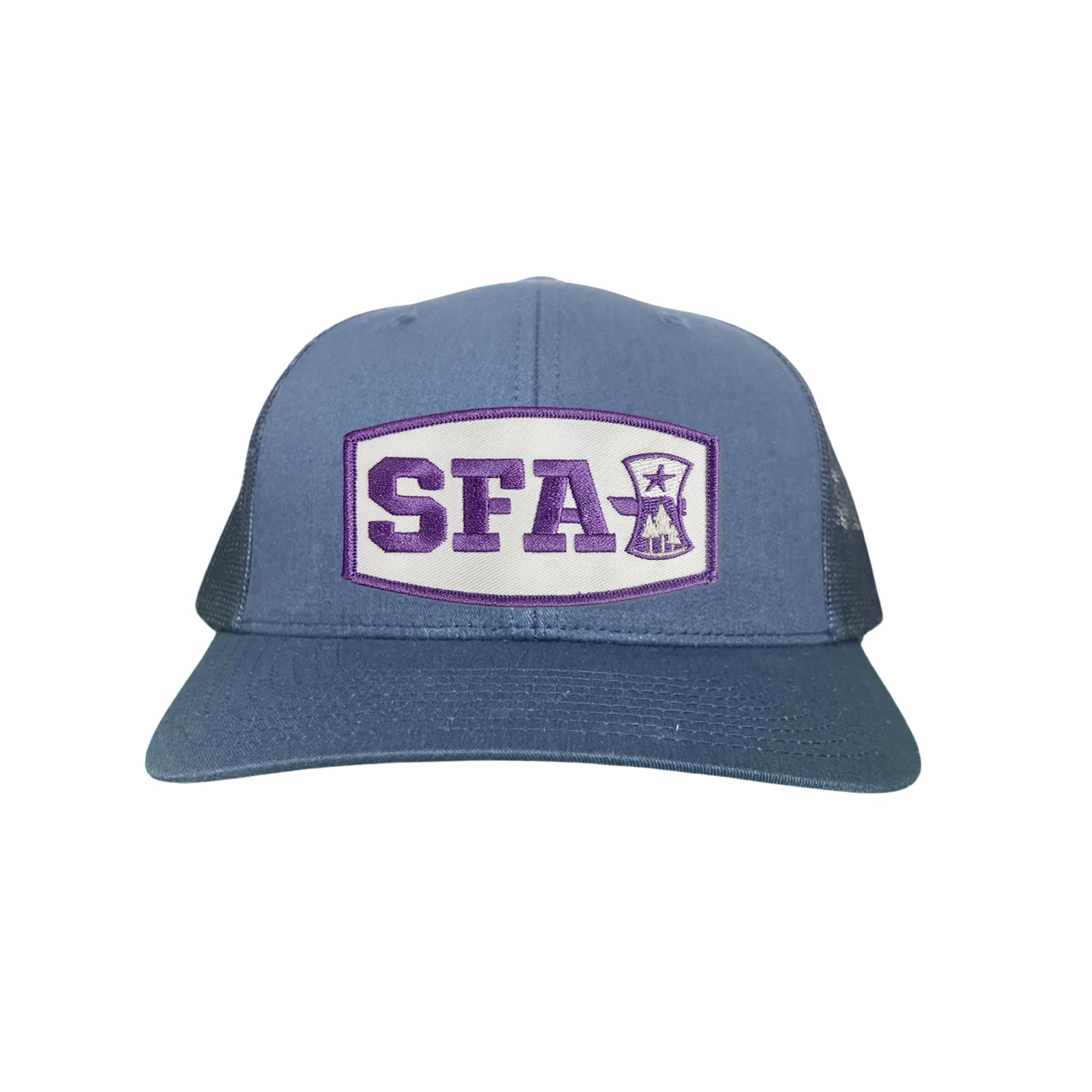 SFA Star and Trees Axe Head Mesh Snapback - Curved Bill Cap