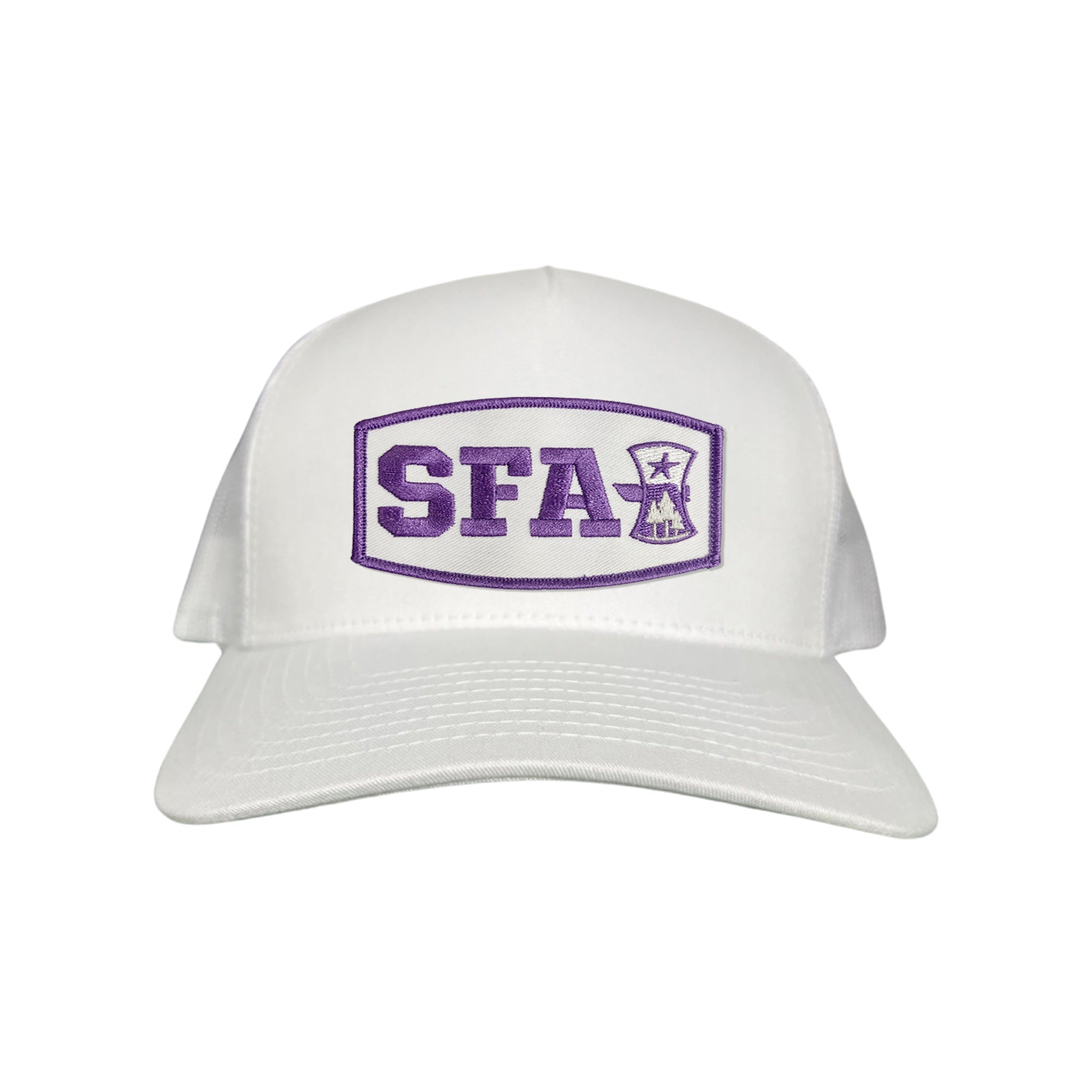 SFA Star and Trees Axe Head Mesh Snapback - Curved Bill Cap