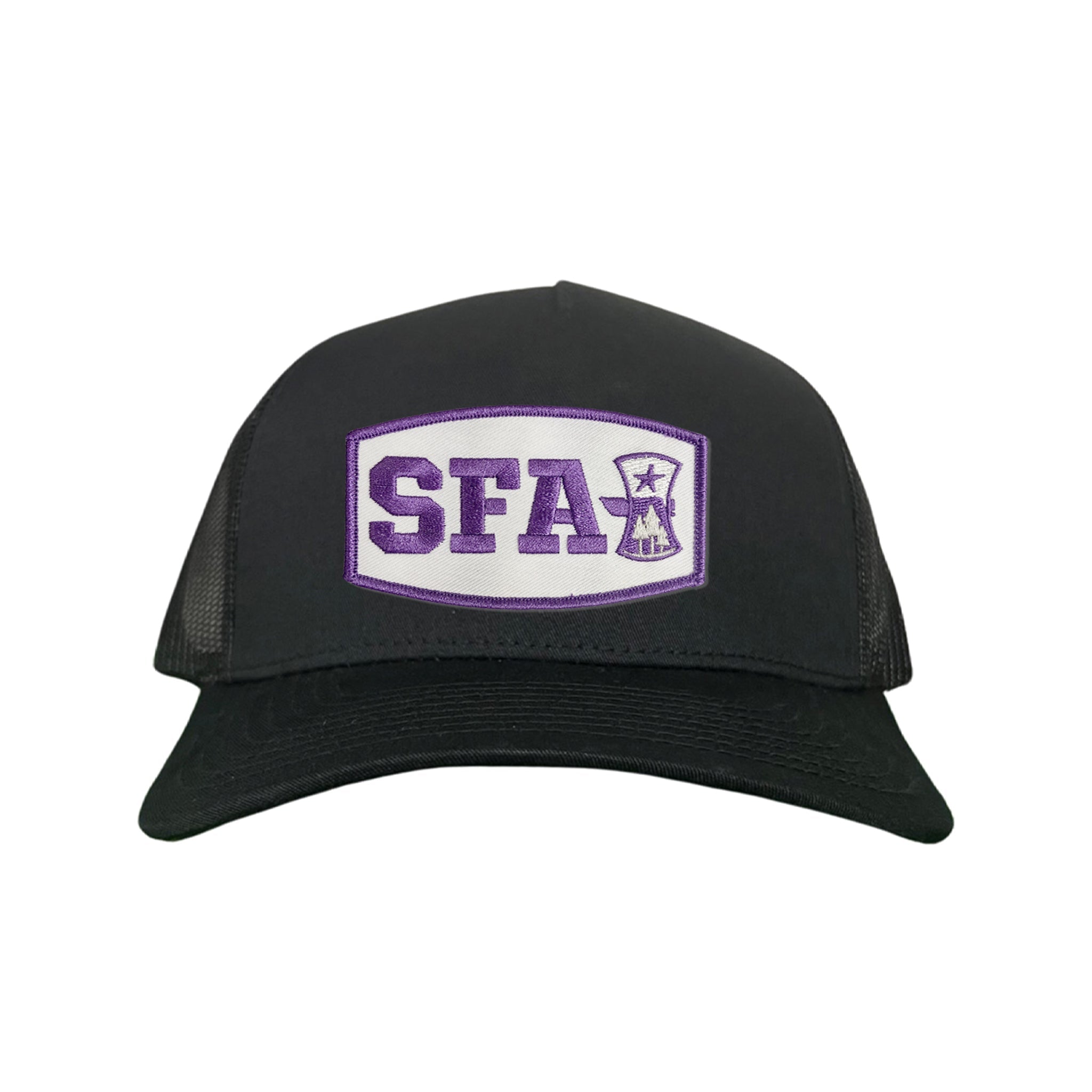 SFA Star and Trees Axe Head Mesh Snapback - Curved Bill Cap