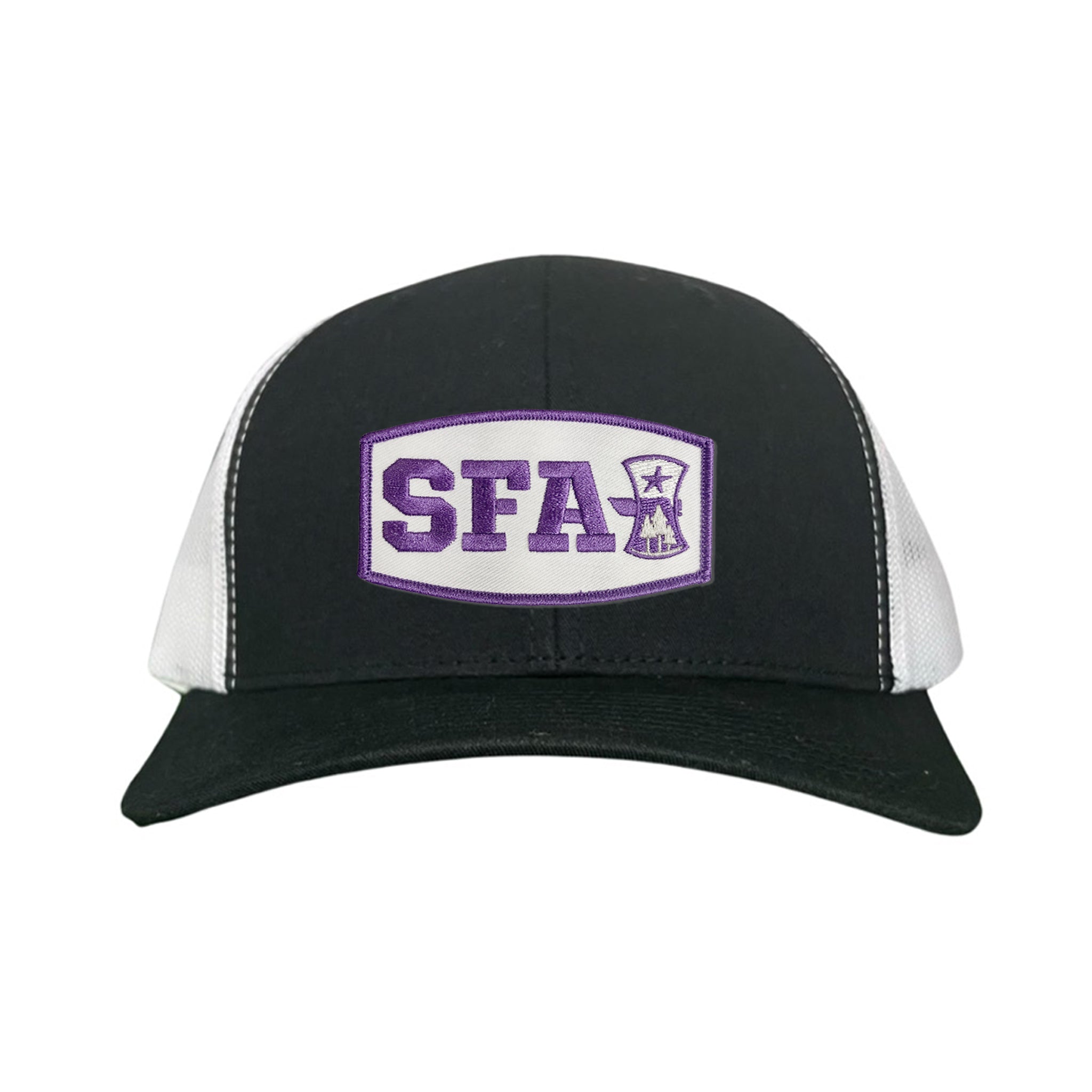 SFA Star and Trees Axe Head Mesh Snapback - Curved Bill Cap