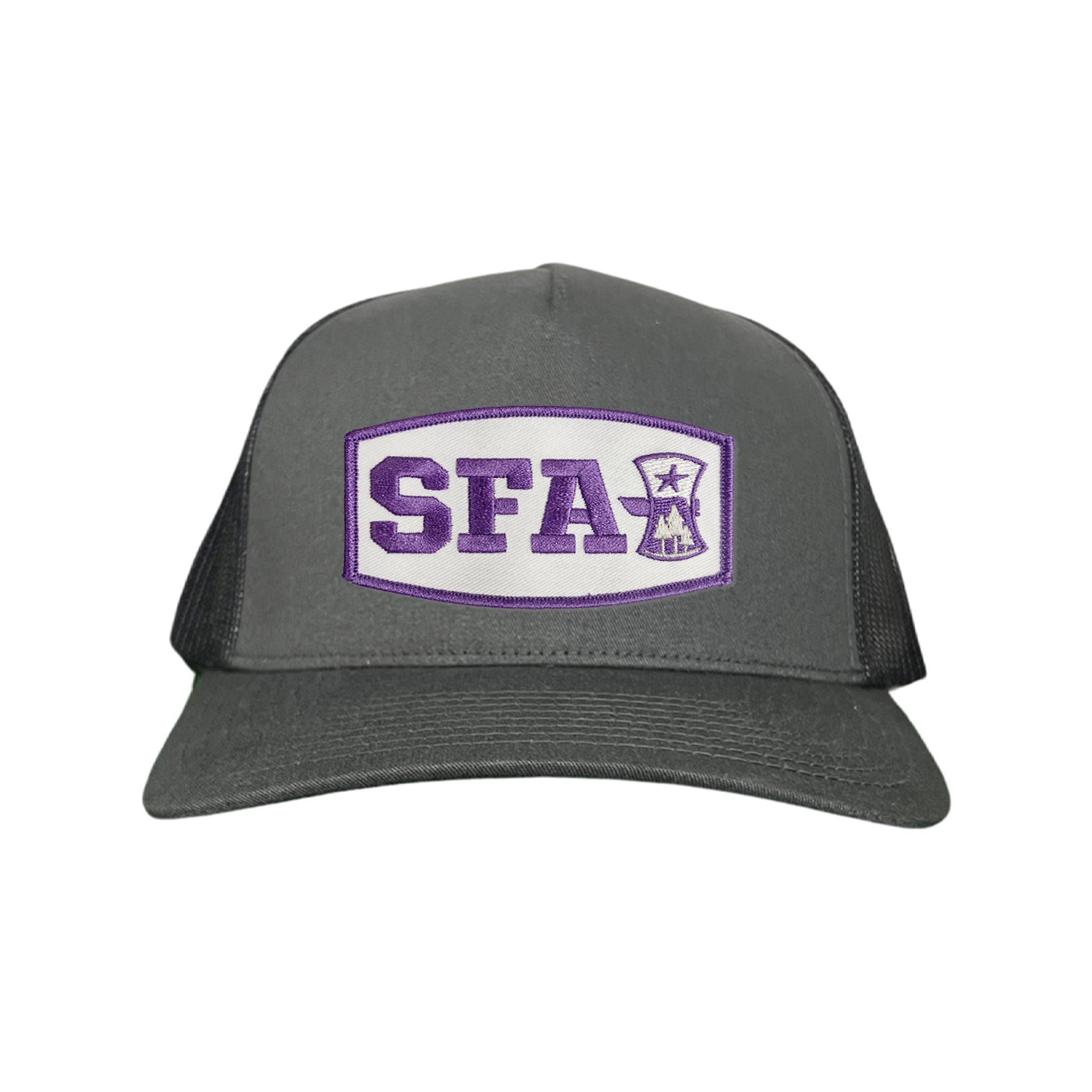 SFA Star and Trees Axe Head Mesh Snapback - Curved Bill Cap