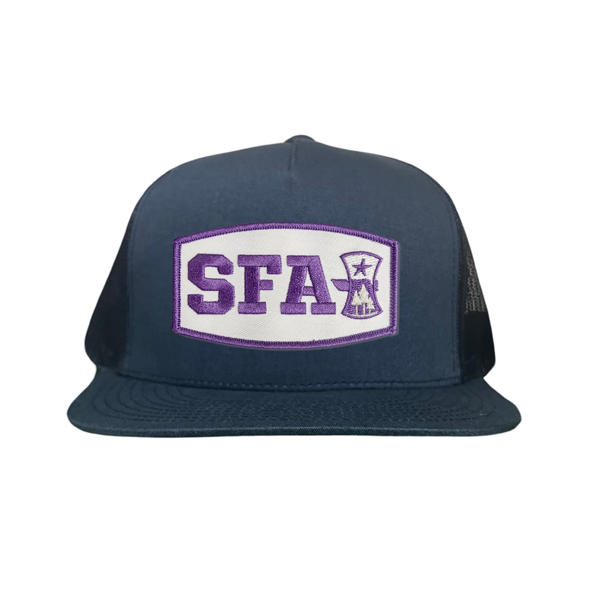 SFA Star and Trees Axe Head Mesh Snapback - Curved Bill Cap