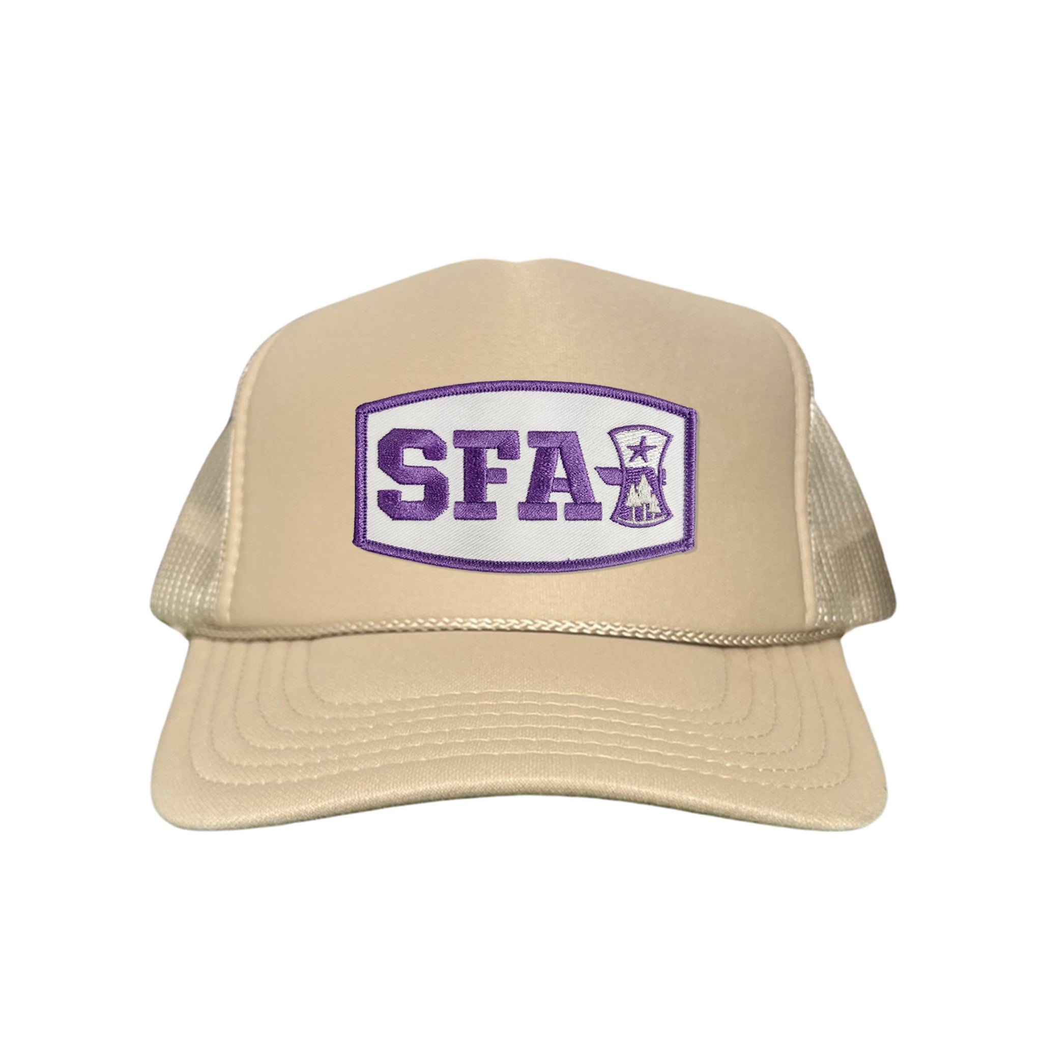 SFA Star and Trees Axe Head Mesh Snapback - Curved Bill Cap