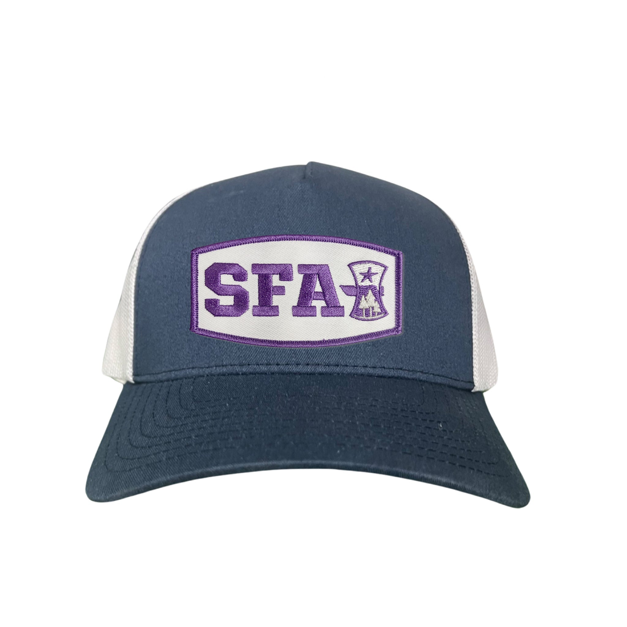 SFA Star and Trees Axe Head Mesh Snapback - Curved Bill Cap