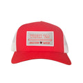 Texas Tech Red Raiders Wreck'Em Tech rectangular patch snapback hat with mesh back