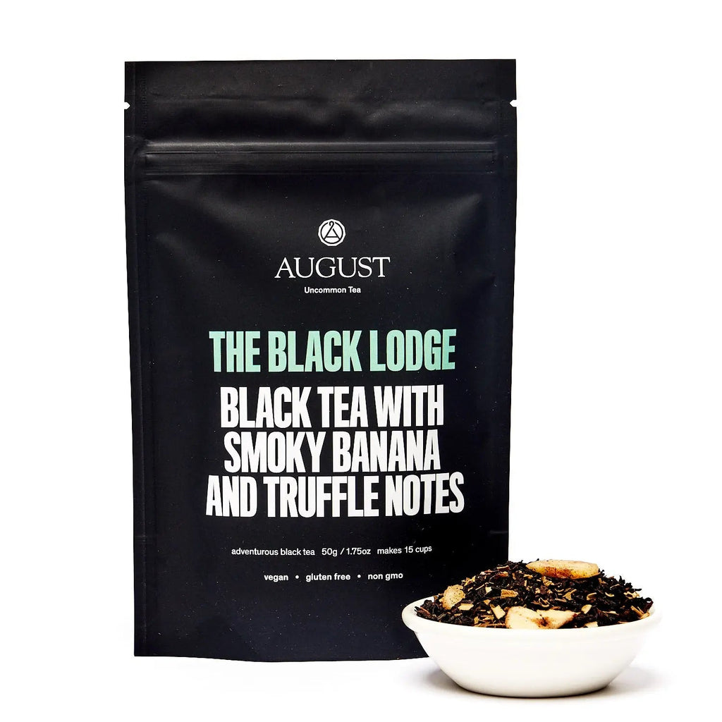 The Black Lodge Smoky Banana Black Tea with Truffle and Peat