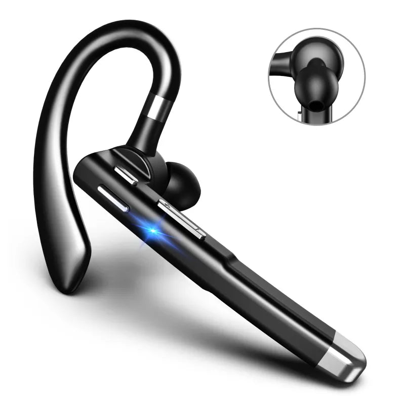 Noise-Cancelling Bluetooth 5.0 Handsfree Headset with Dual HD Mic