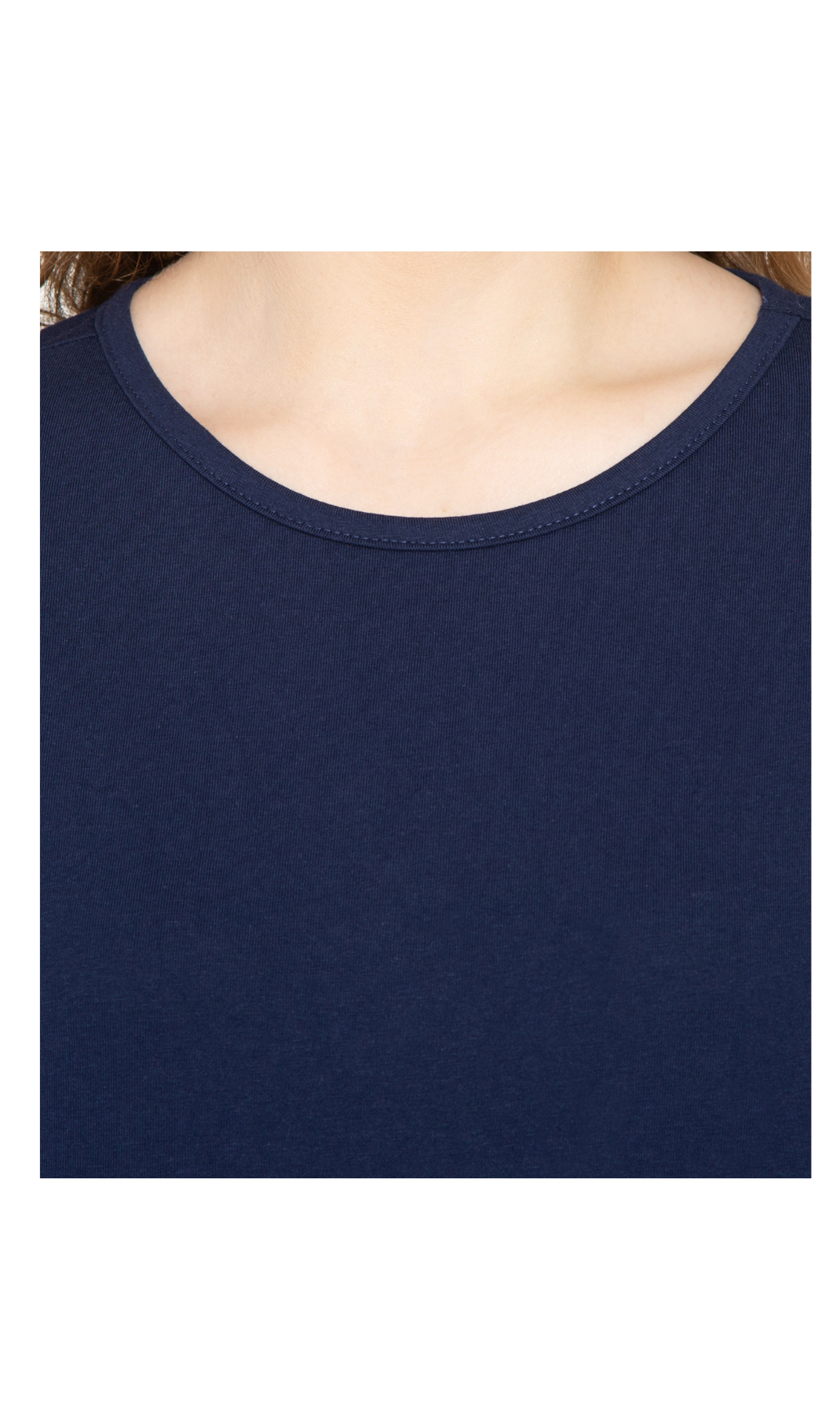 Women's 3/4 Sleeve Crew Neck Jersey Knit Top