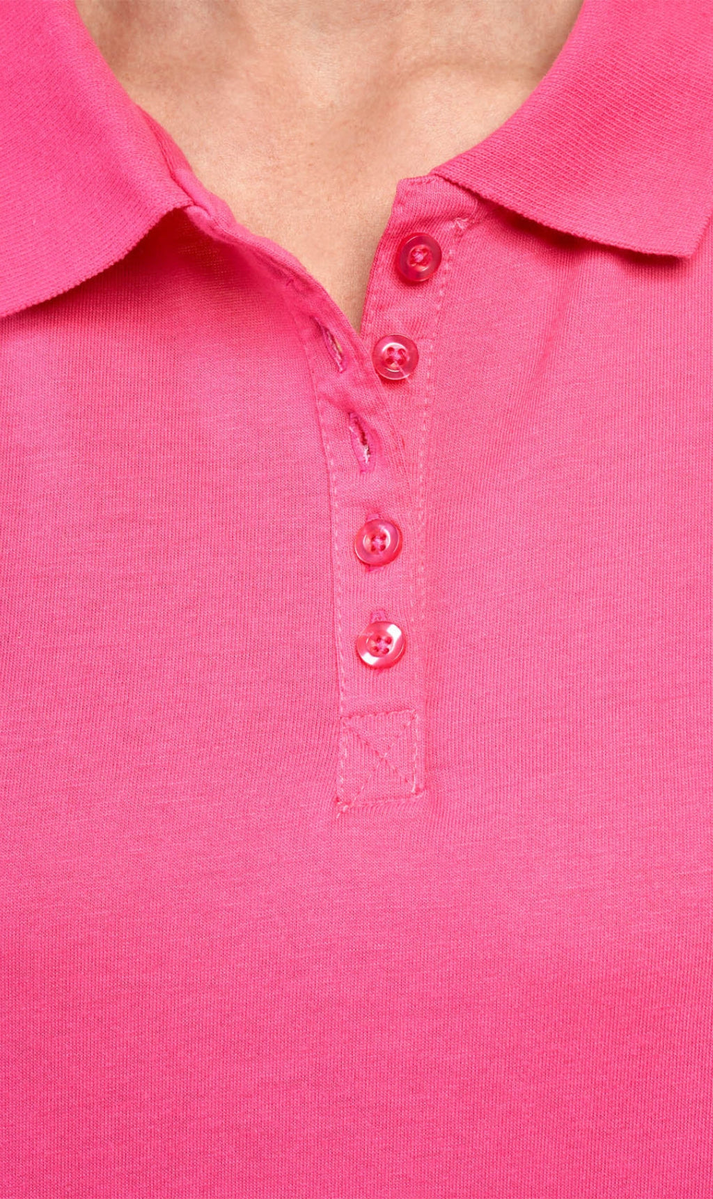 Women's Short Sleeve Pique Knit Polo Shirt