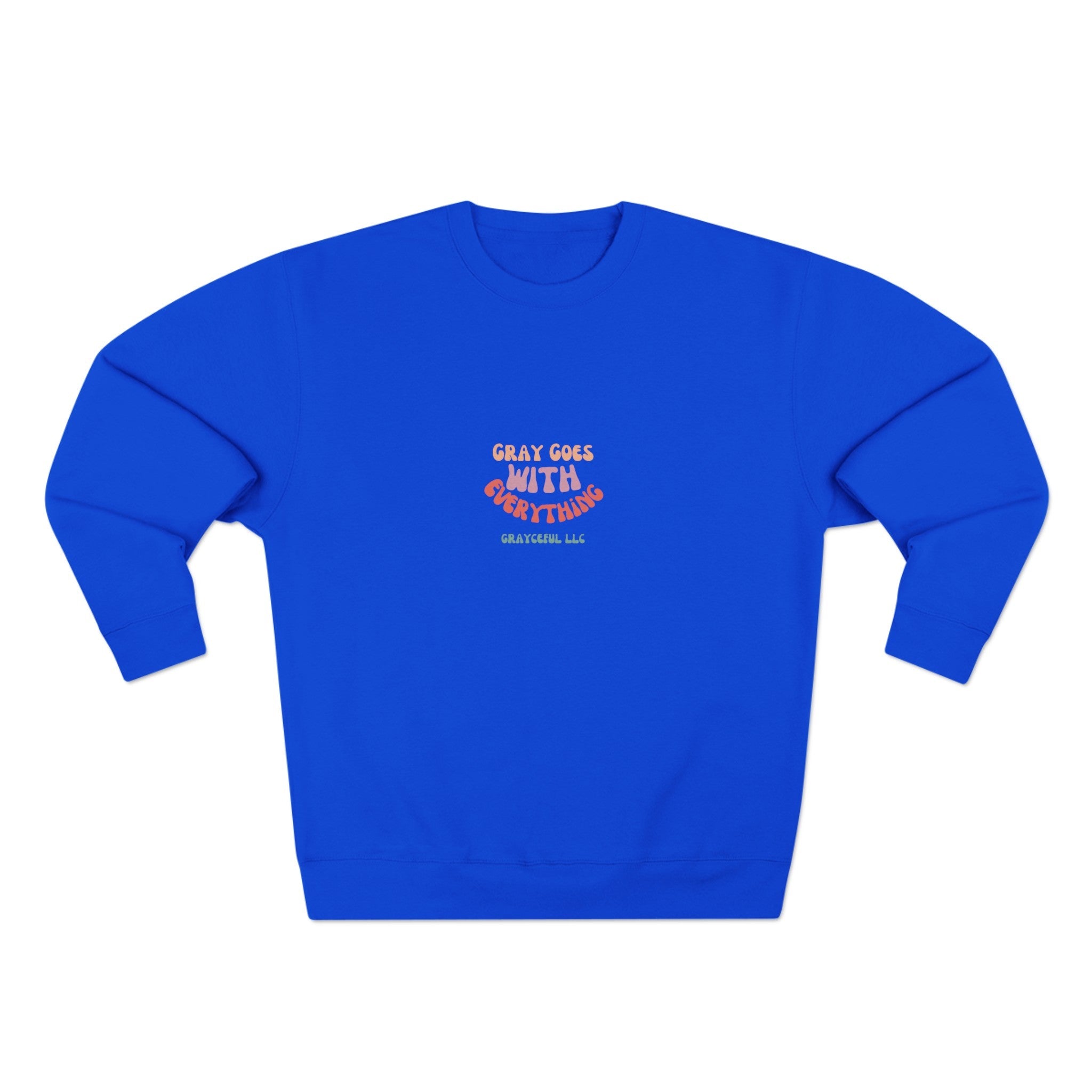 Unisex Crewneck Sweatshirt: Premium 3-End Fleece Pullover