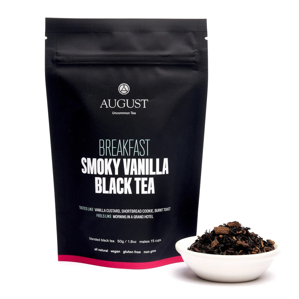Breakfast Smoky Vanilla Black Tea Blend with Lapsang Souchong - Image 2