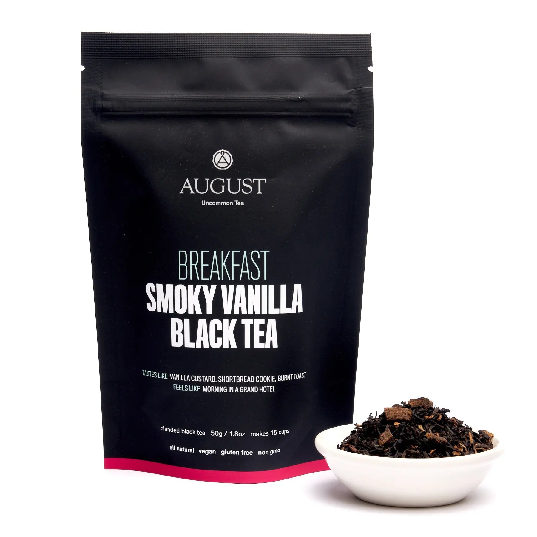 Breakfast Smoky Vanilla Black Tea Blend with Lapsang Souchong - Image 2