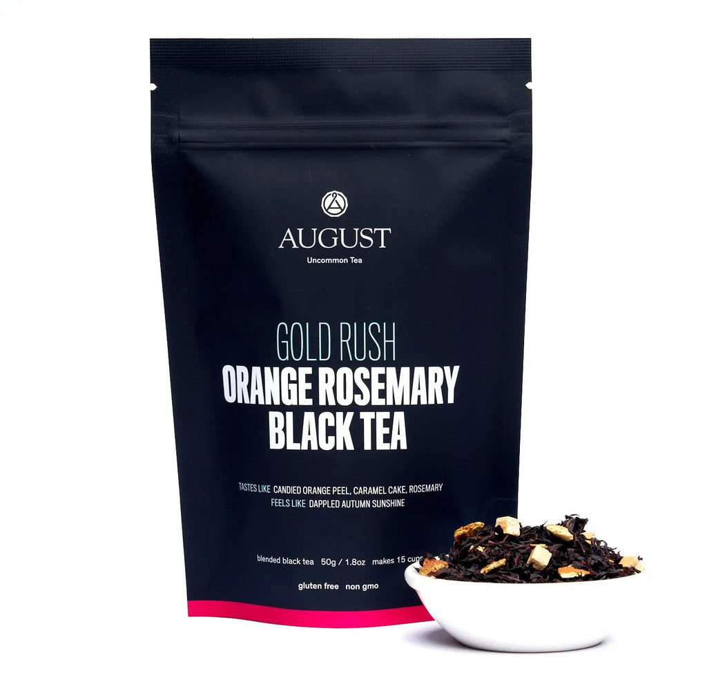 Gold Rush Orange Rosemary Caramel Black Tea Loose Leaf Blend