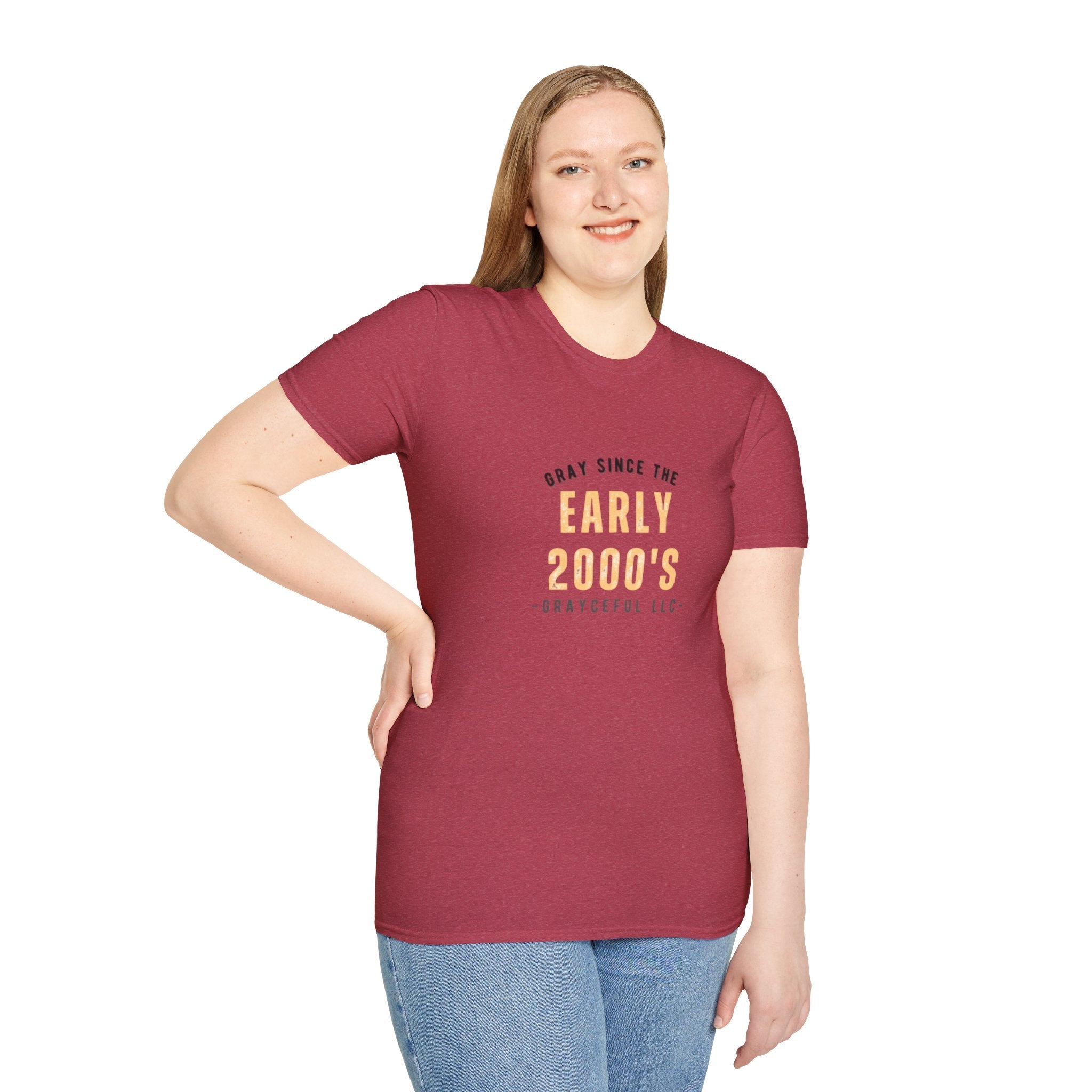 Unisex Softstyle Cotton Crewneck T-Shirt: Minimalist Casual Tee