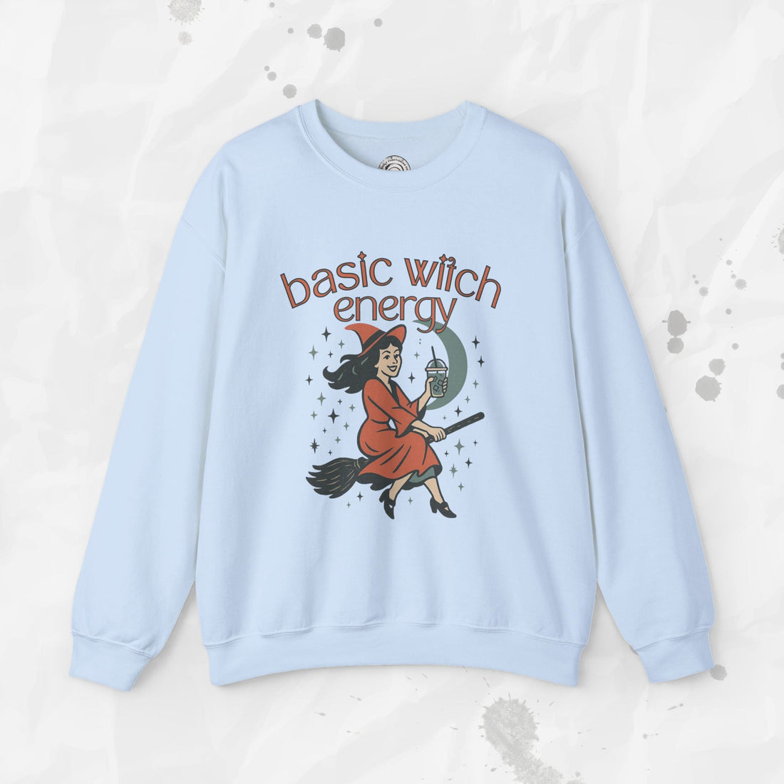 Basic Witch Energy - Crewneck Sweatshirt