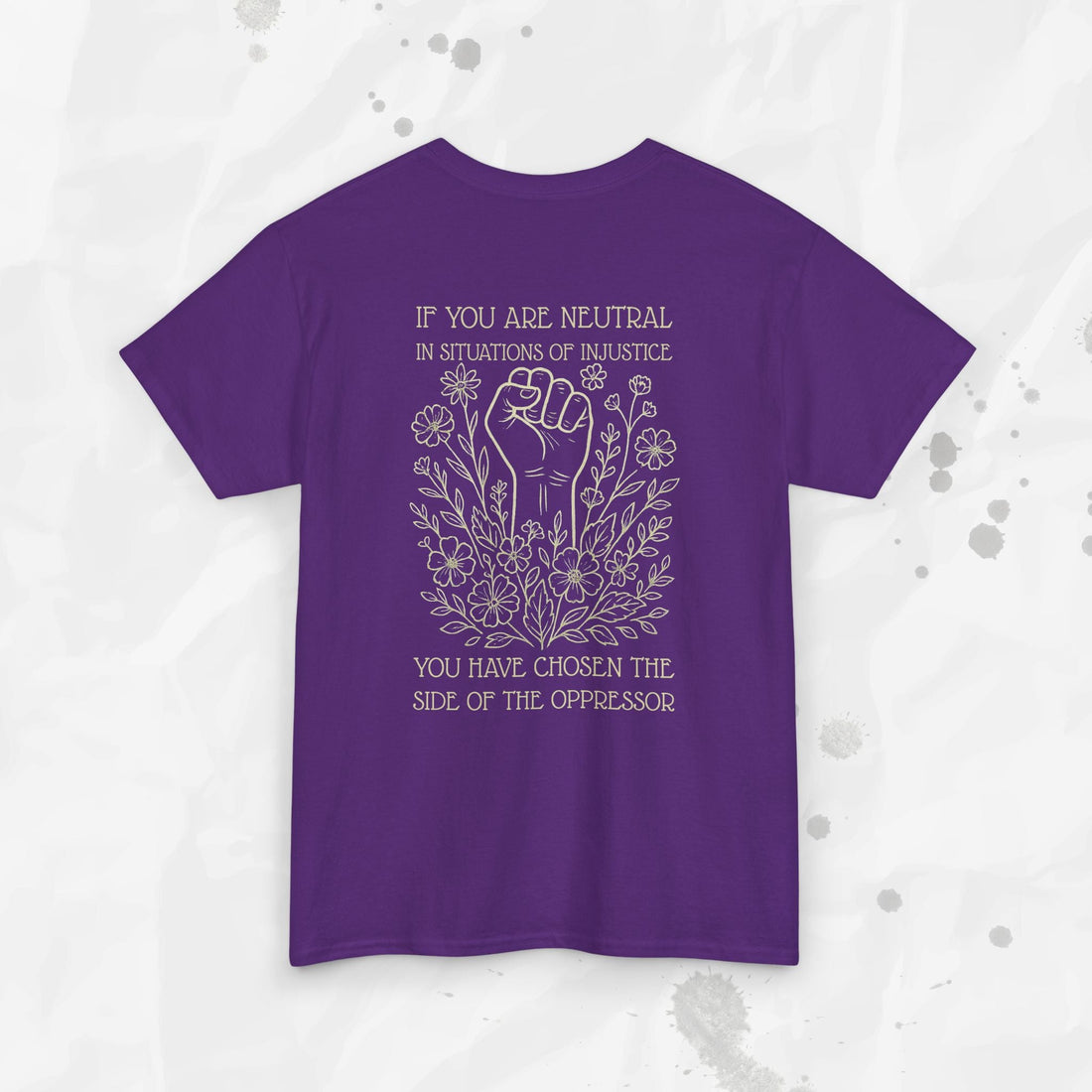 You Have Chosen the Side Graphic T-Shirt in Navy or Coral - Image 10