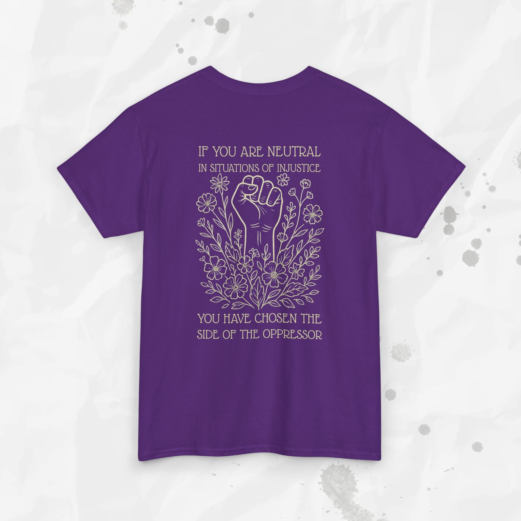 You Have Chosen the Side Graphic T-Shirt in Navy or Coral - Image 10