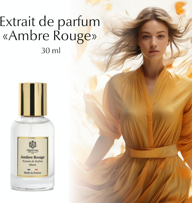 Ambre Rouge - Extrait de Parfum | Luxury Amber Perfume Made in France