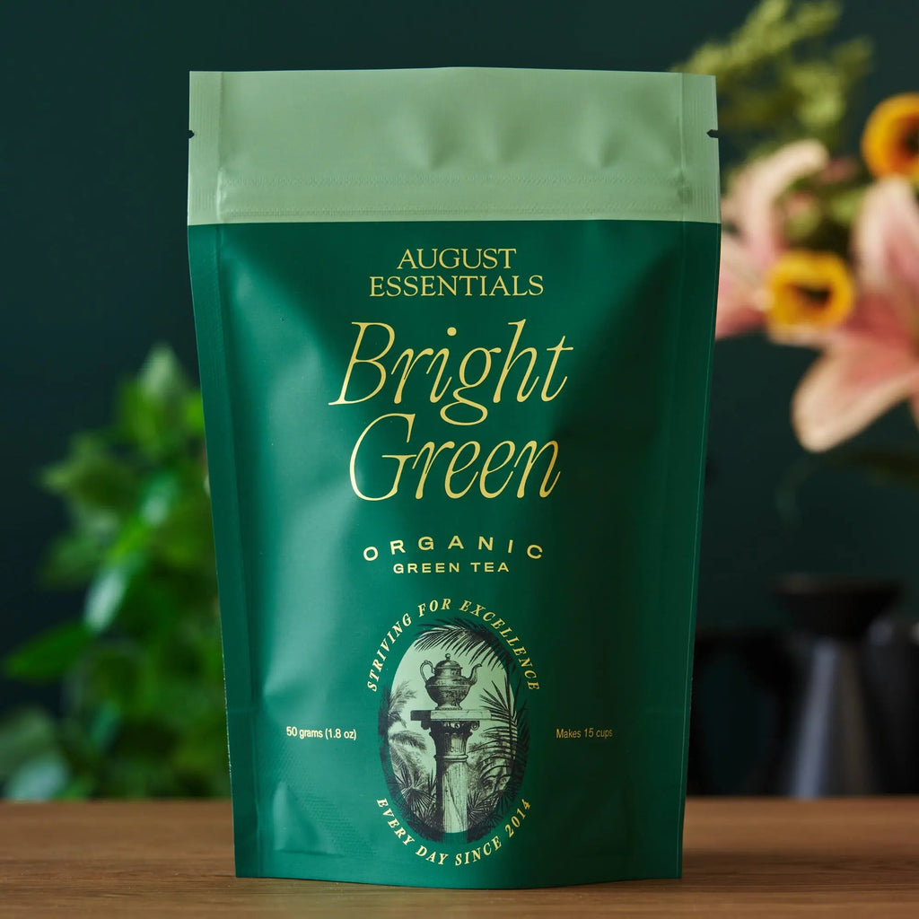 Essentials Bright Green Organic Kukicha Japanese Green Tea