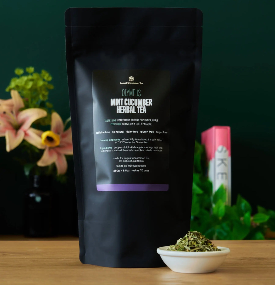 Olympus Mint Cucumber Herbal Tea - Image 3