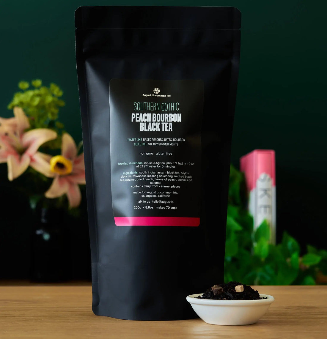 Southern Gothic Peach Bourbon Black Tea - Image 3