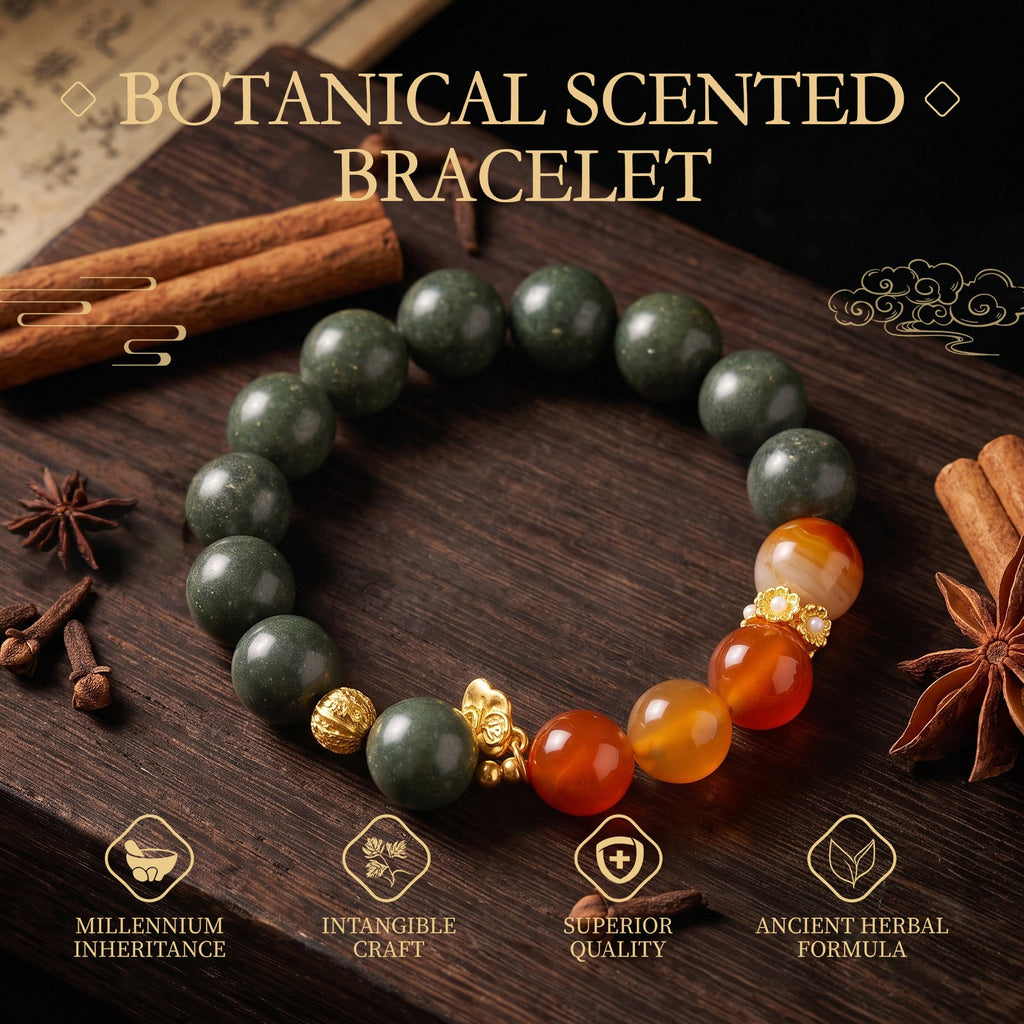 Versatile And Minimalist Chinese Herbal Bracelet