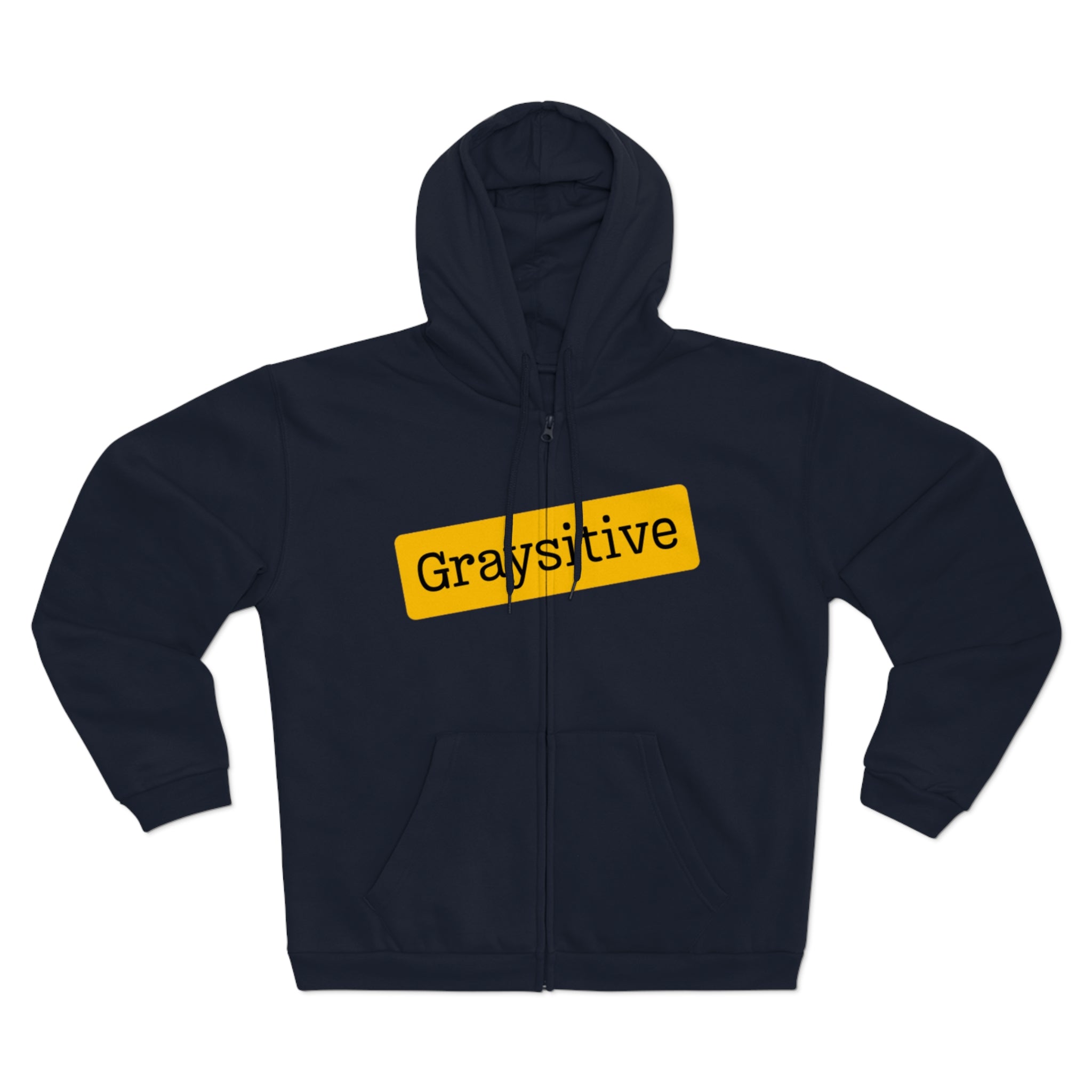 Unisex Hooded Zip Sweatshirt - Streetwear Knit Essential