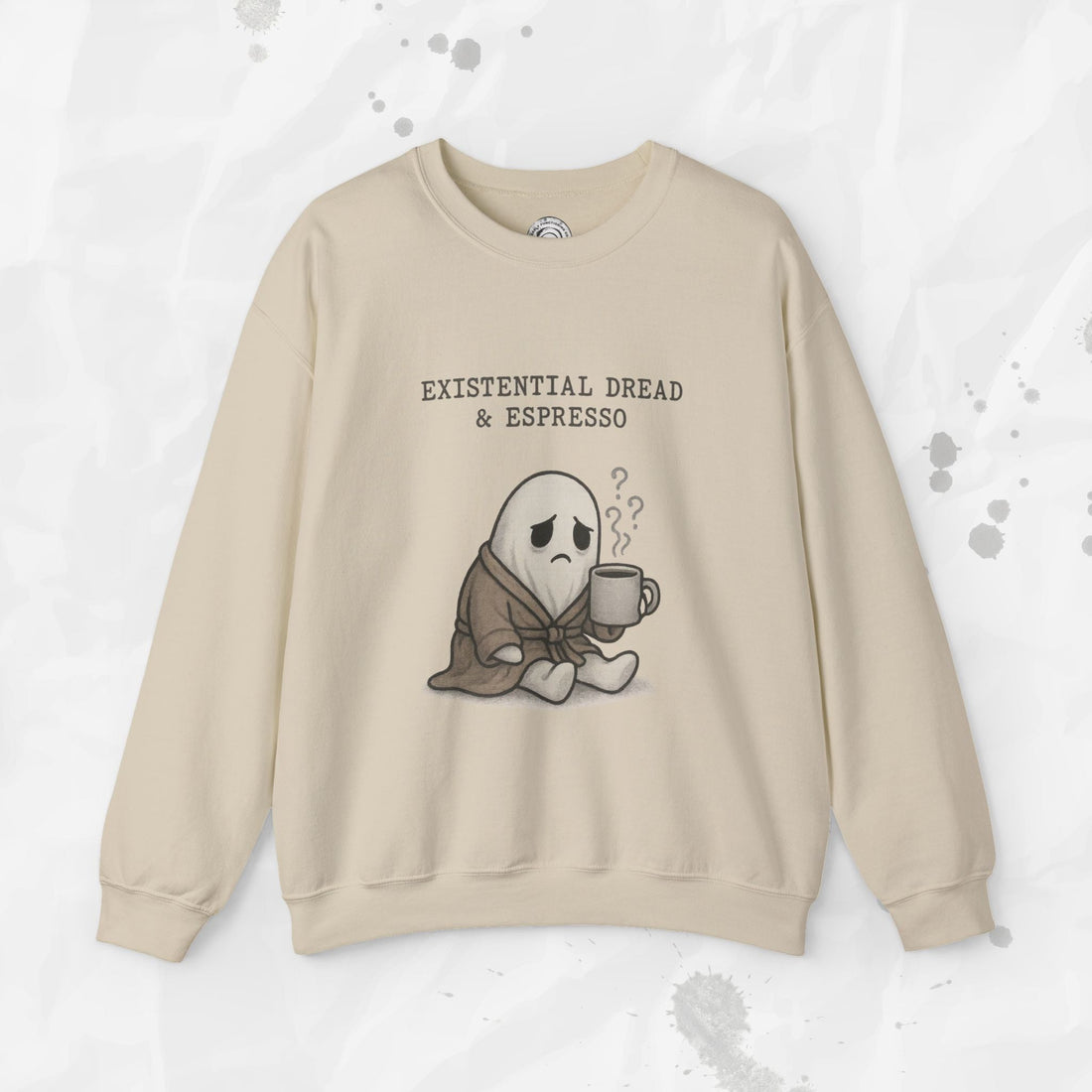 Existential Dread & Espresso - Crewneck Sweatshirt